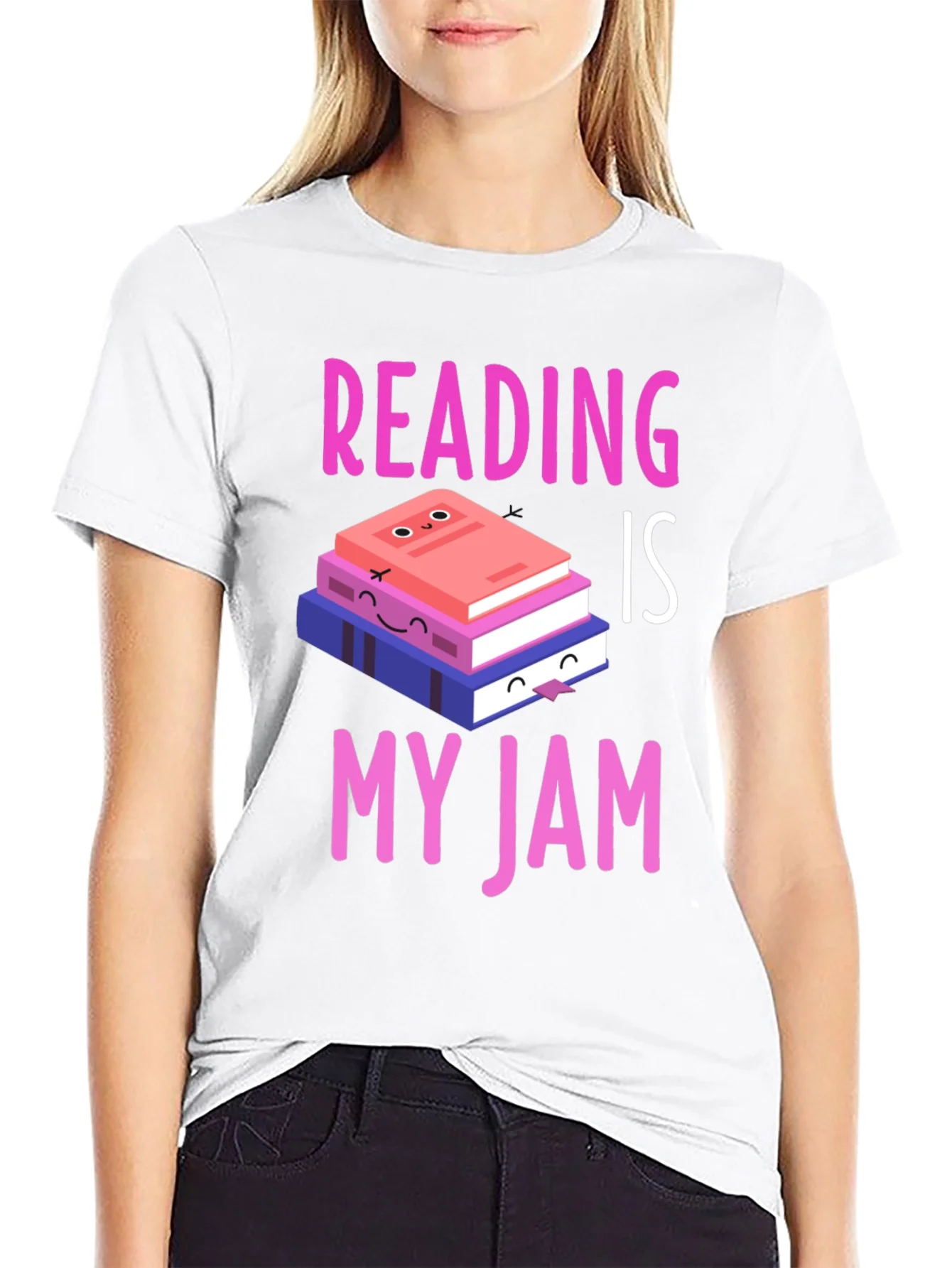 Rebbecca Reading Is My Jam Graphic Tee
