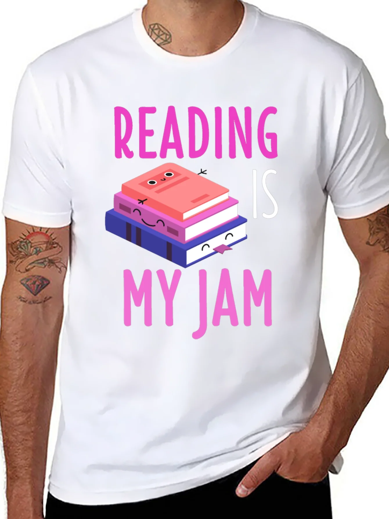 Rebbecca Reading Is My Jam Graphic Tee