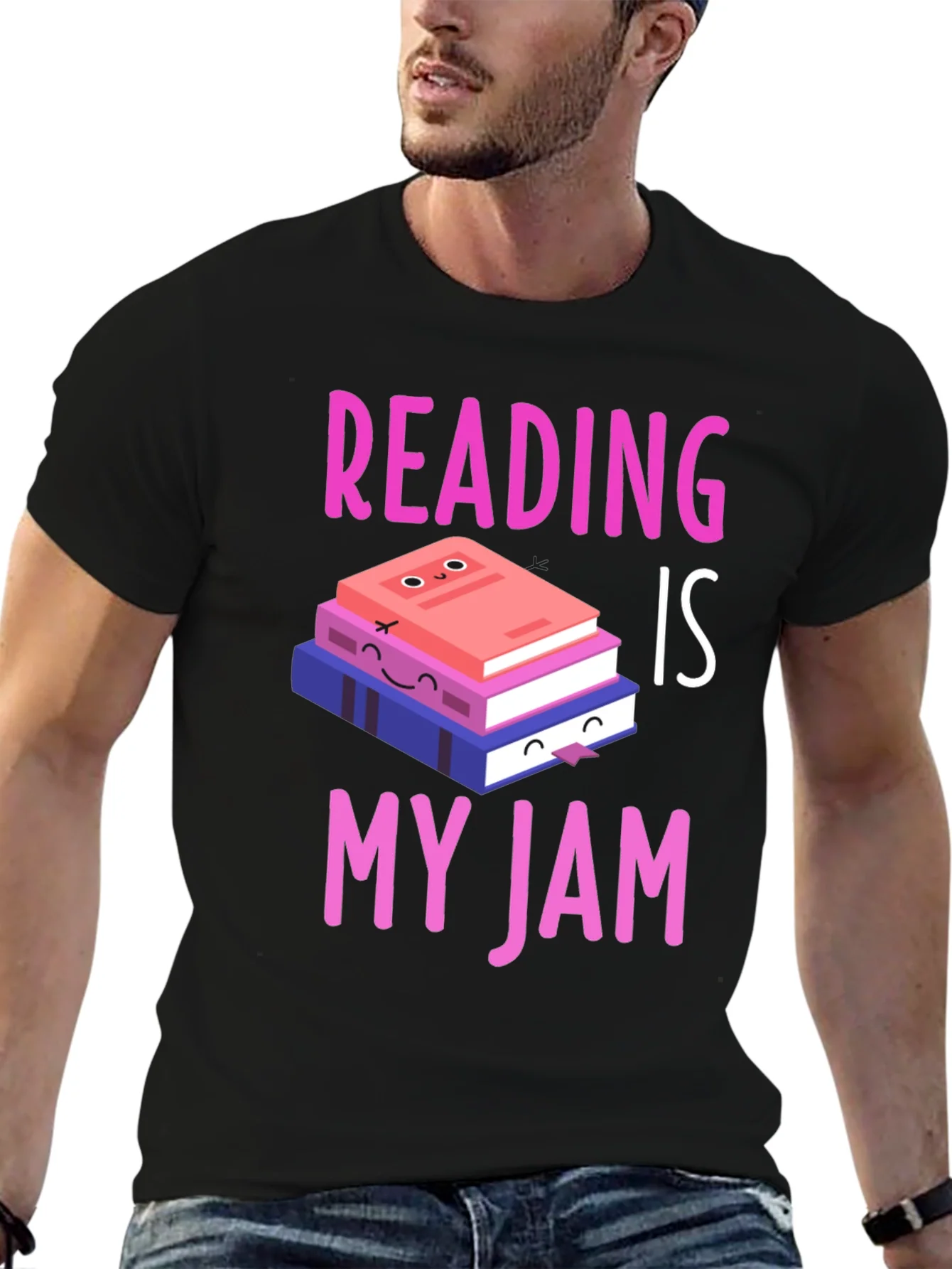 Rebbecca Reading Is My Jam Graphic Tee