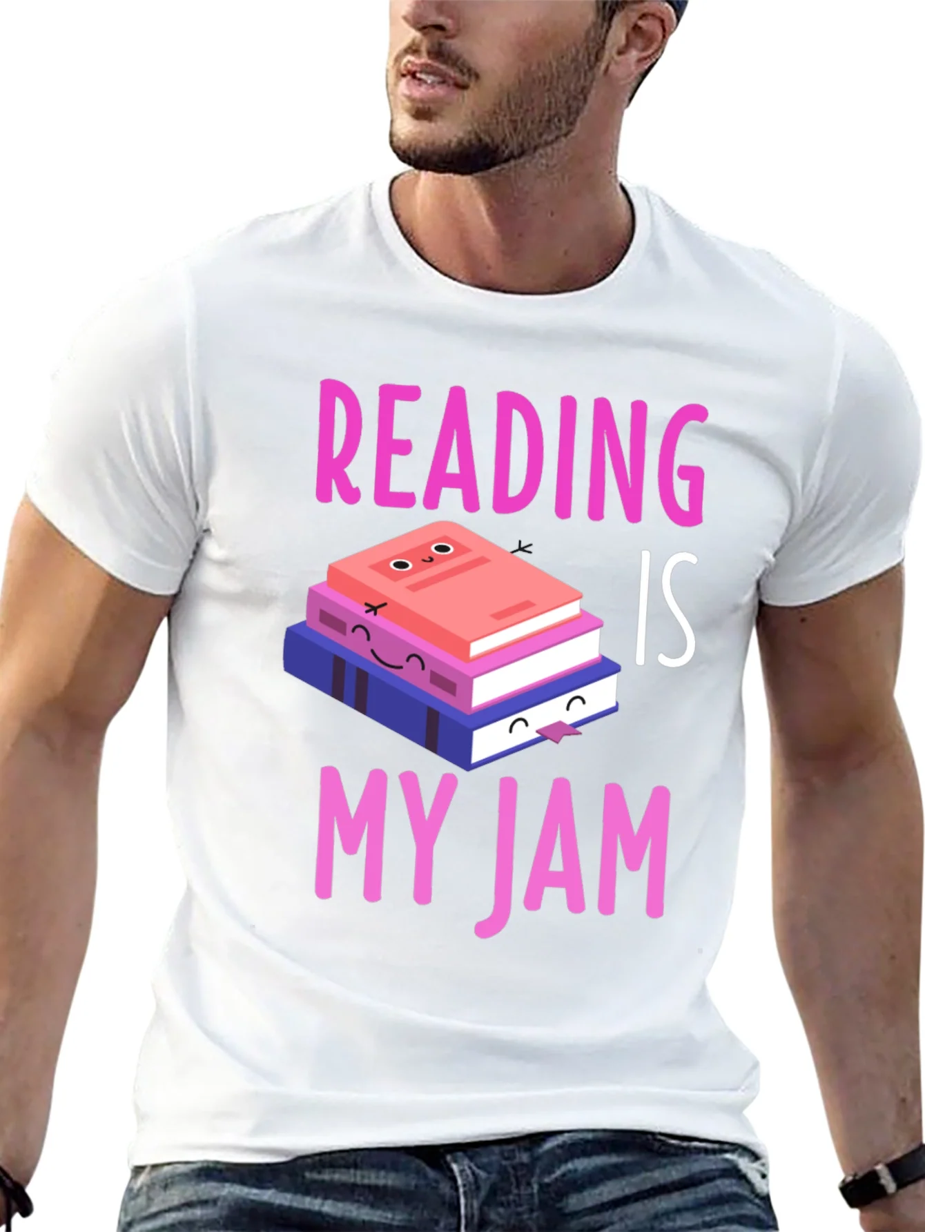 Rebbecca Reading Is My Jam Graphic Tee