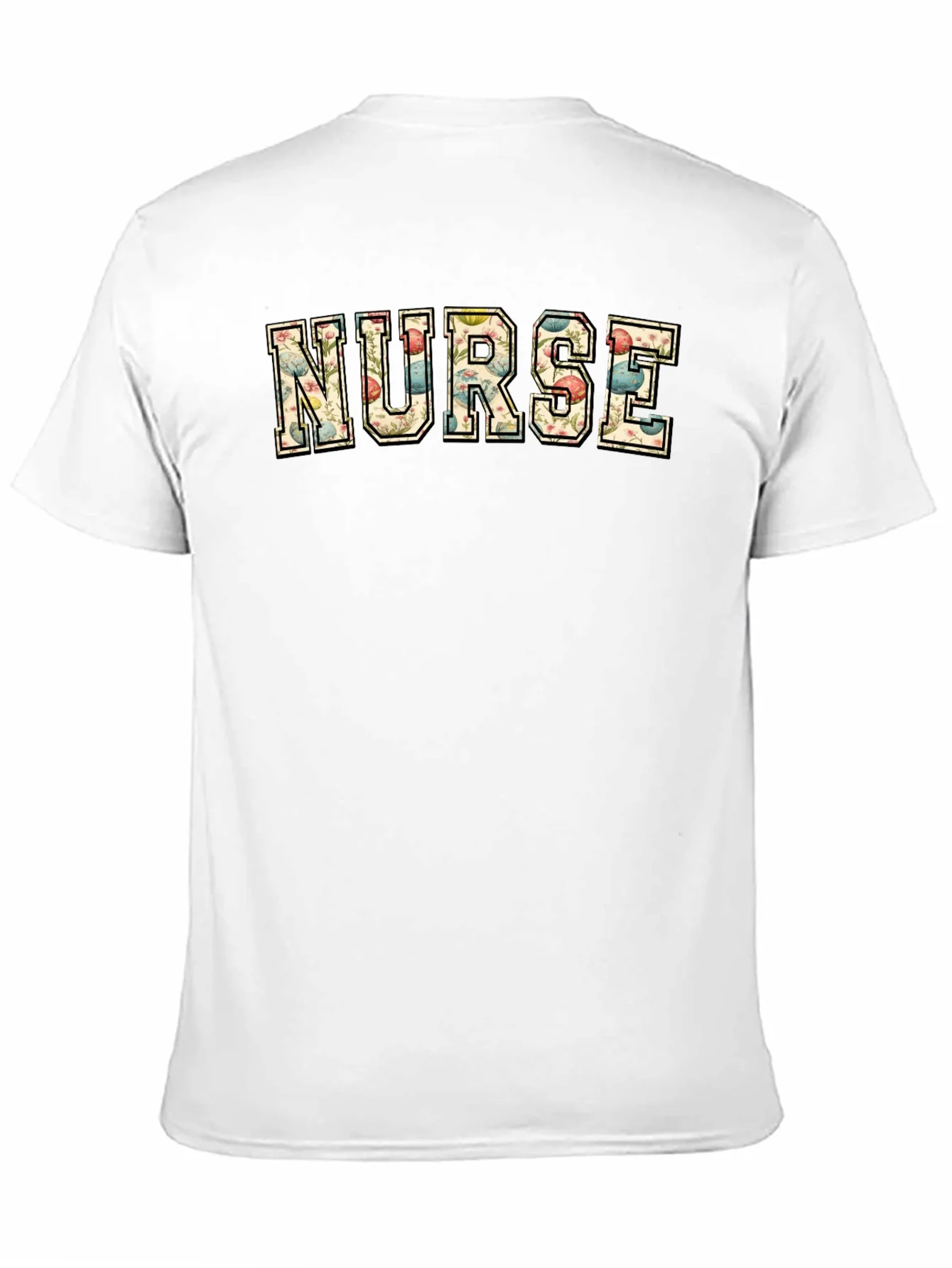 Rebbecca Floral Nurse T-Shirt - Stylish Comfort