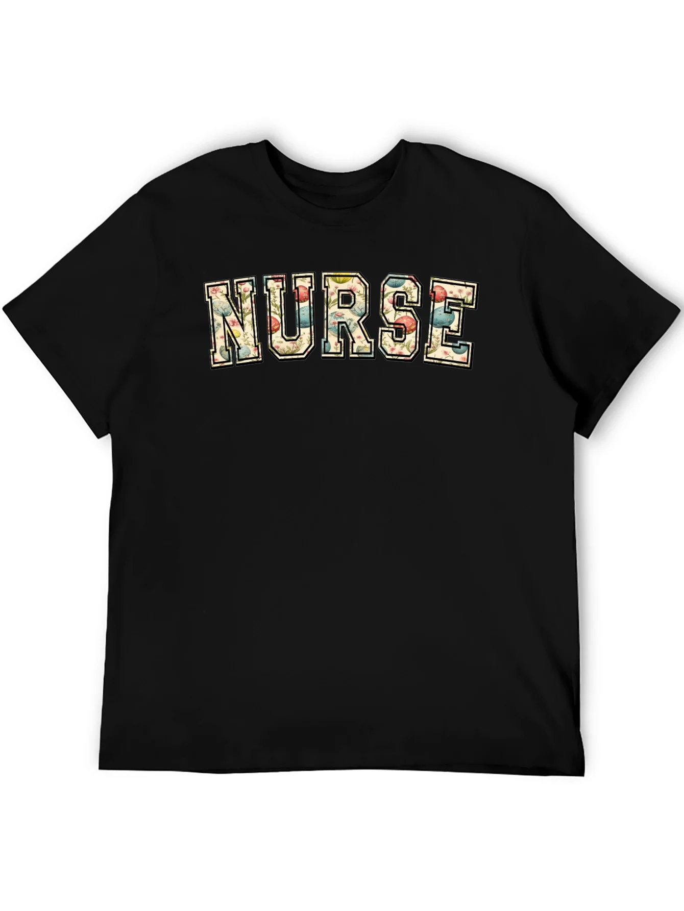 Rebbecca Floral Nurse T-Shirt - Stylish Comfort