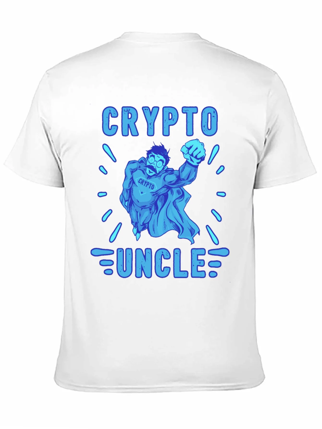 Camiseta Crypto Uncle - Dise?o Divertido