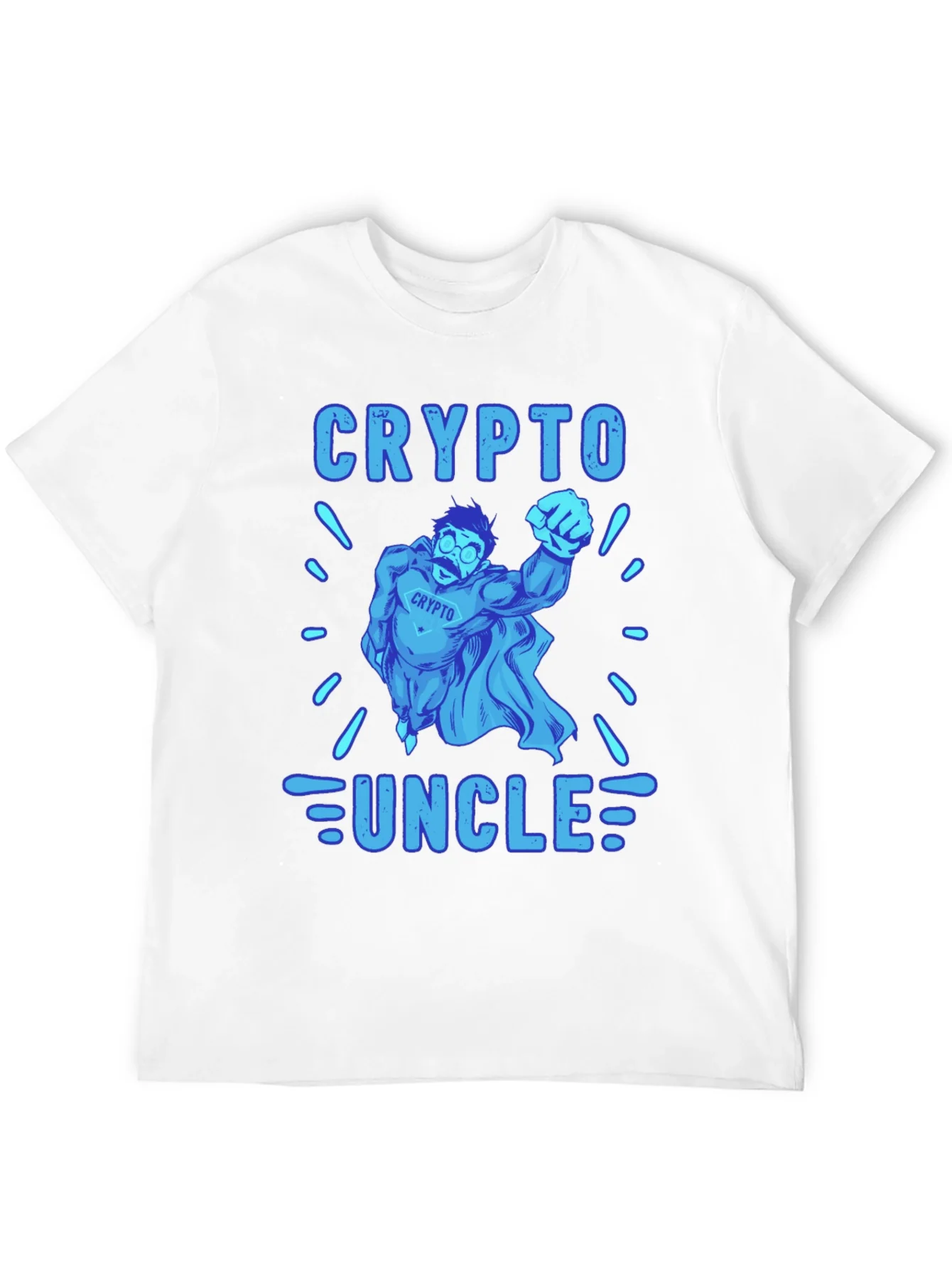 Camiseta Crypto Uncle - Dise?o Divertido