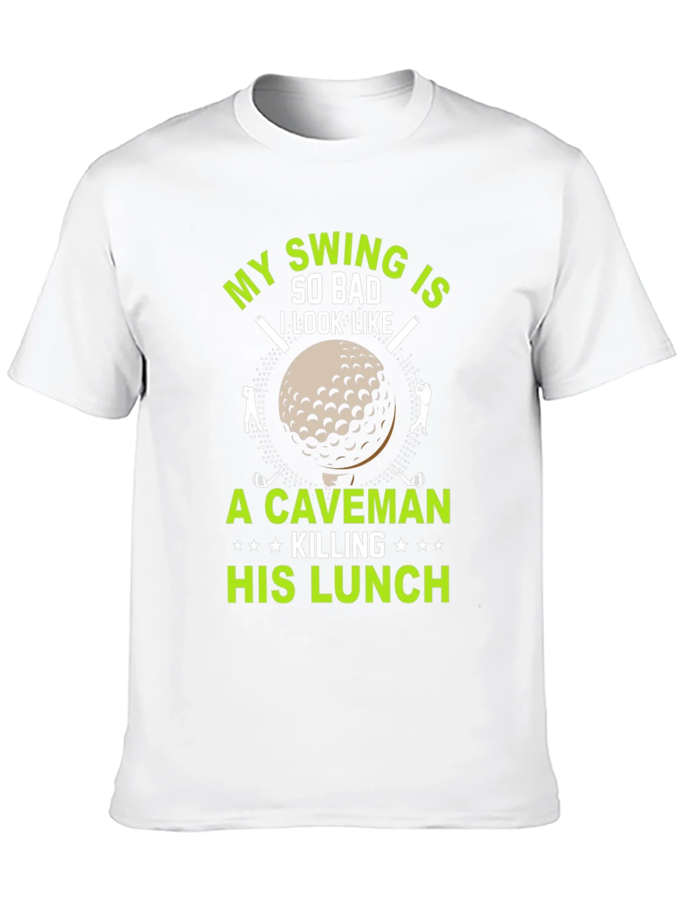 Rebbecca Funny Golf T-Shirt: My Swing is So Bad
