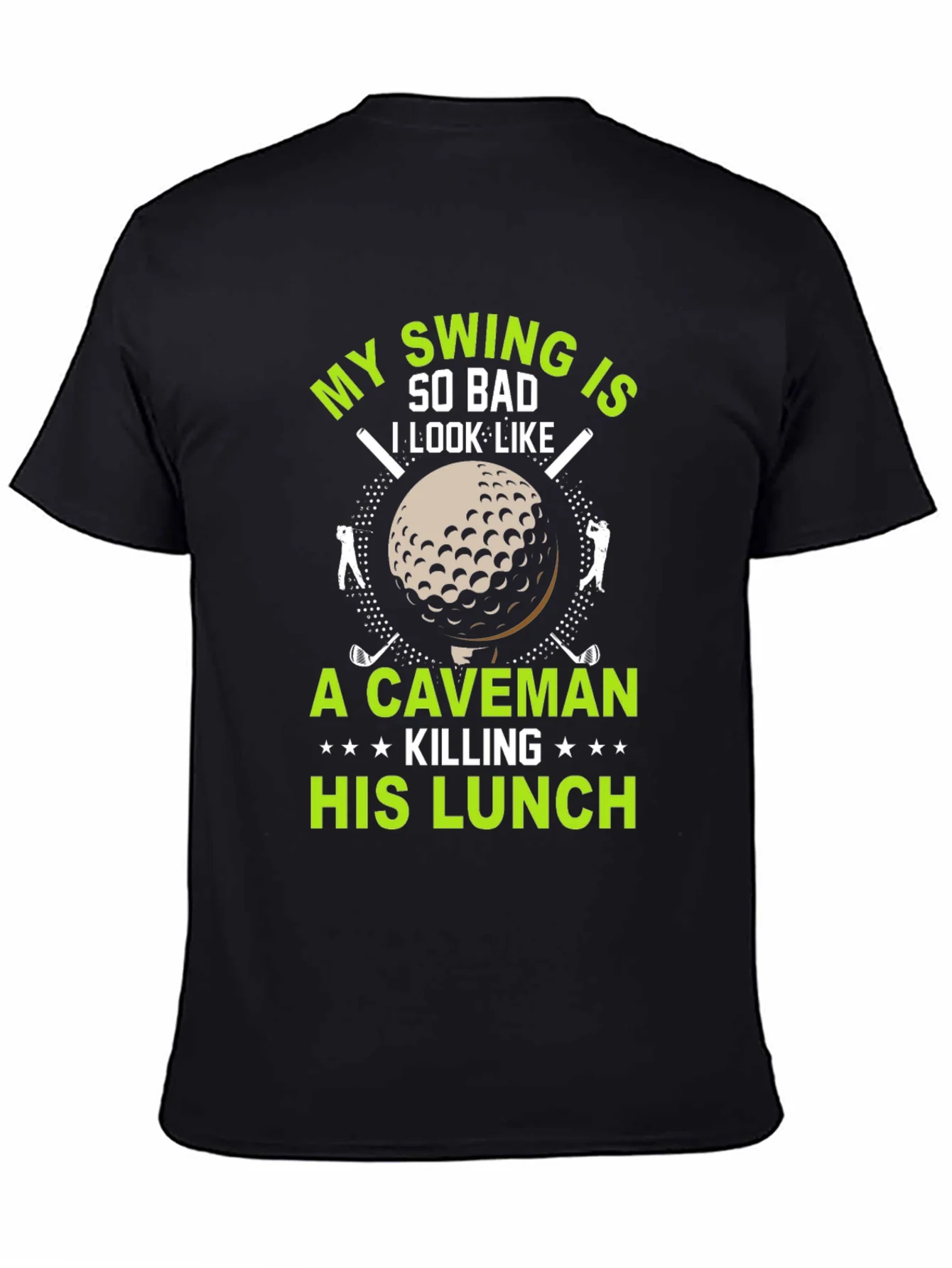 Rebbecca Funny Golf T-Shirt: My Swing is So Bad