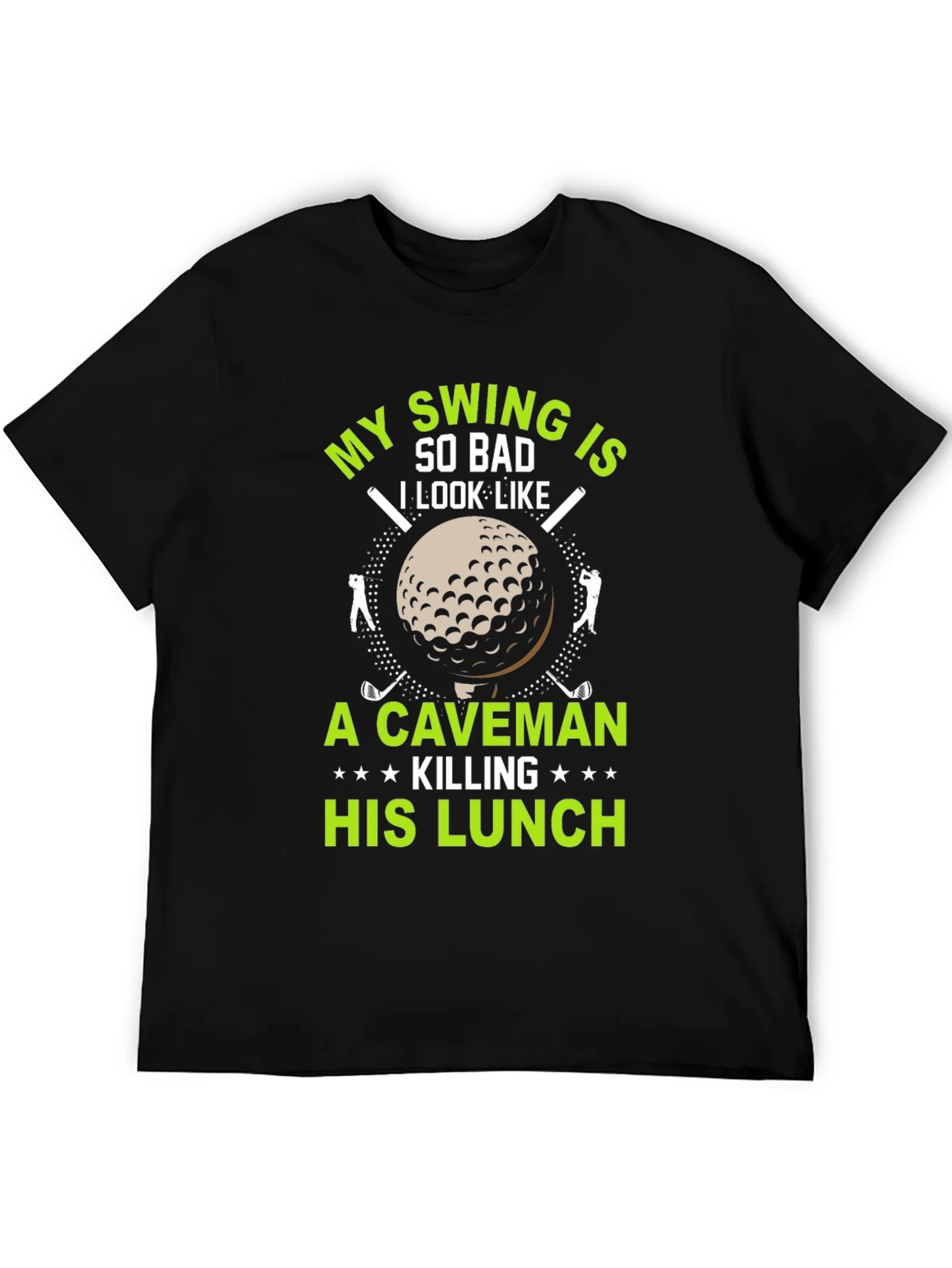 Rebbecca Funny Golf T-Shirt: My Swing is So Bad