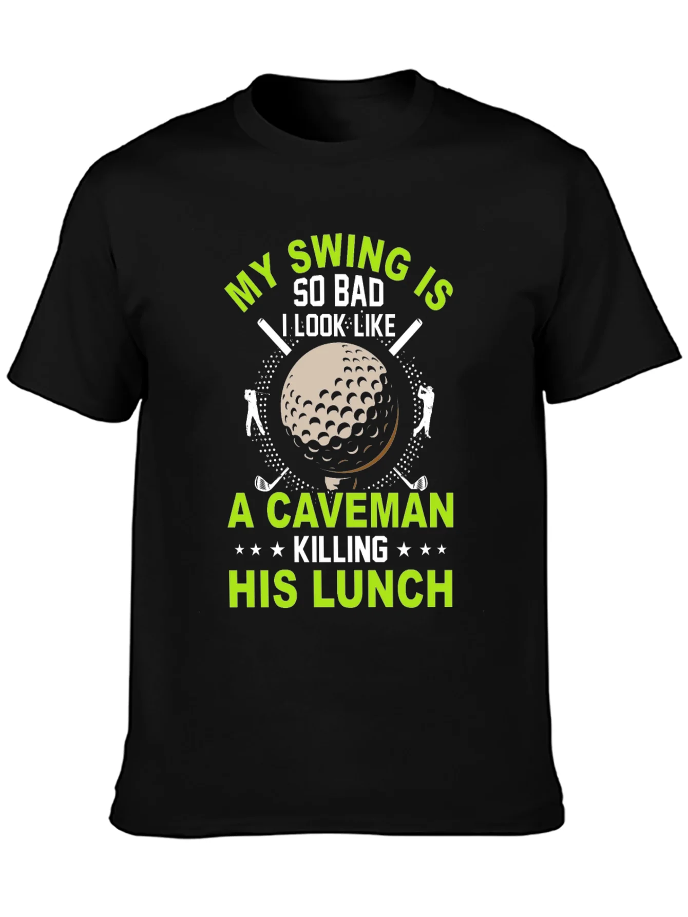 Rebbecca Funny Golf T-Shirt: My Swing is So Bad