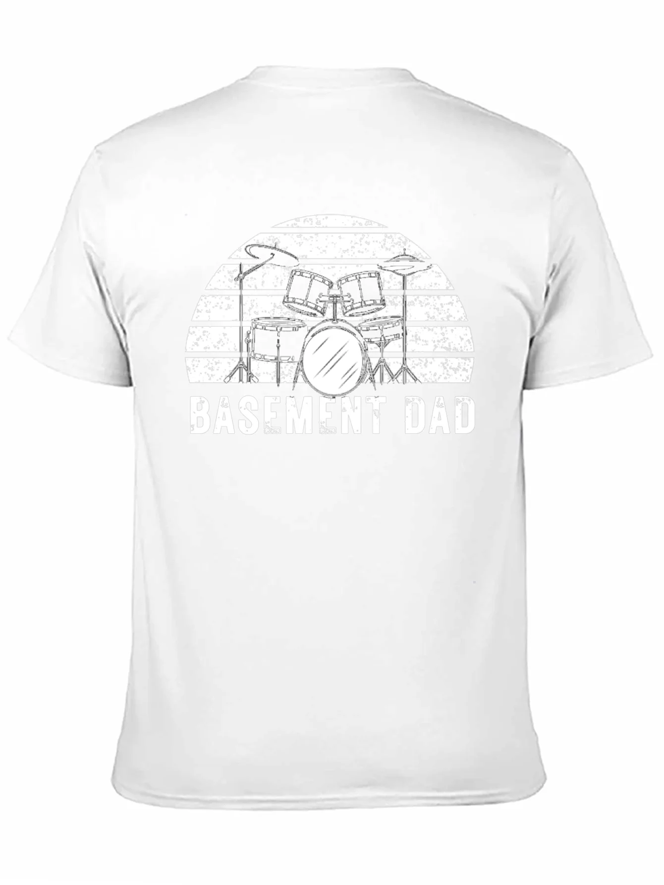 Rebbecca Basement Dad Drum Set T-Shirt