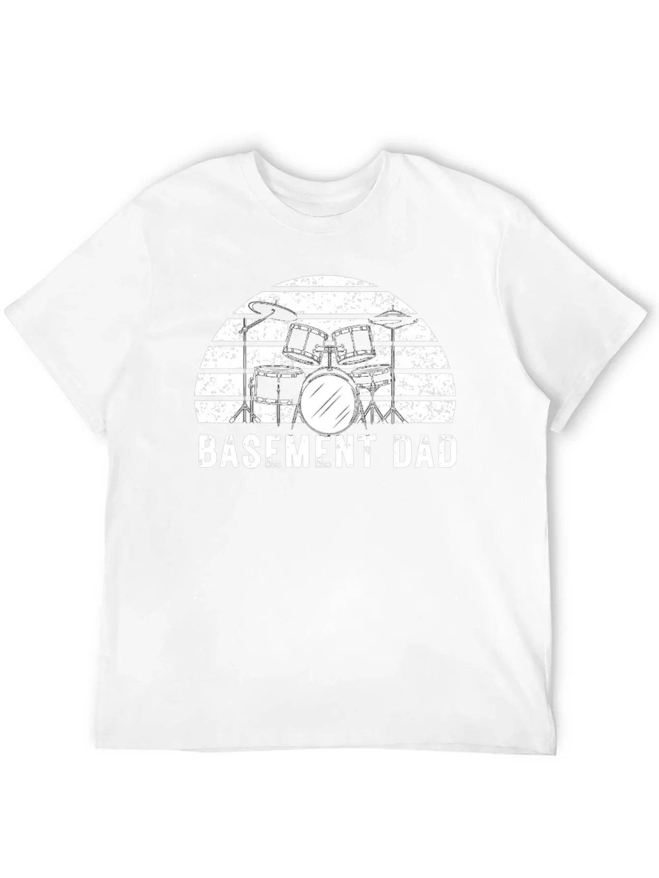 Rebbecca Basement Dad Drum Set T-Shirt