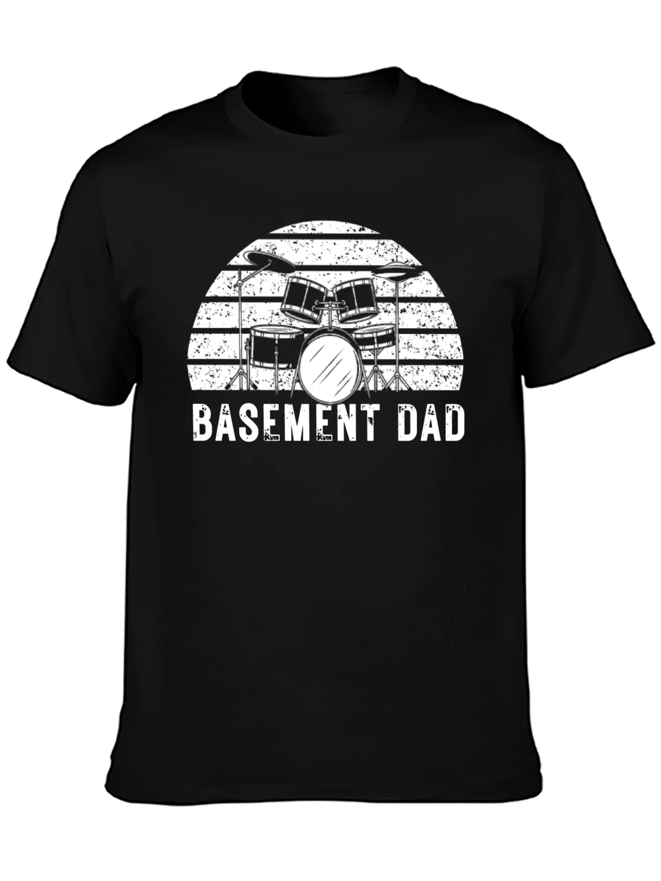Rebbecca Basement Dad Drum Set T-Shirt