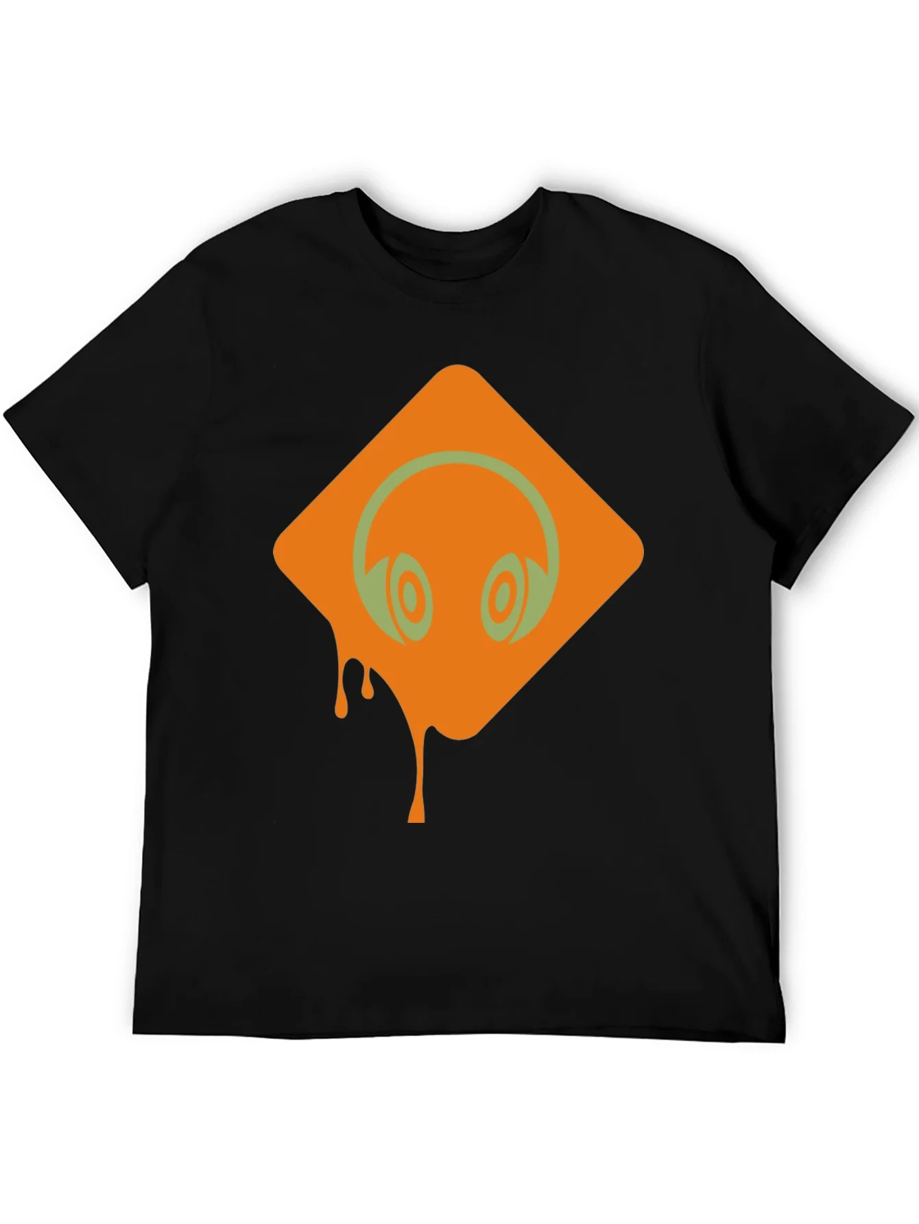 Rebbecca Headphones Graphic Black T-Shirt