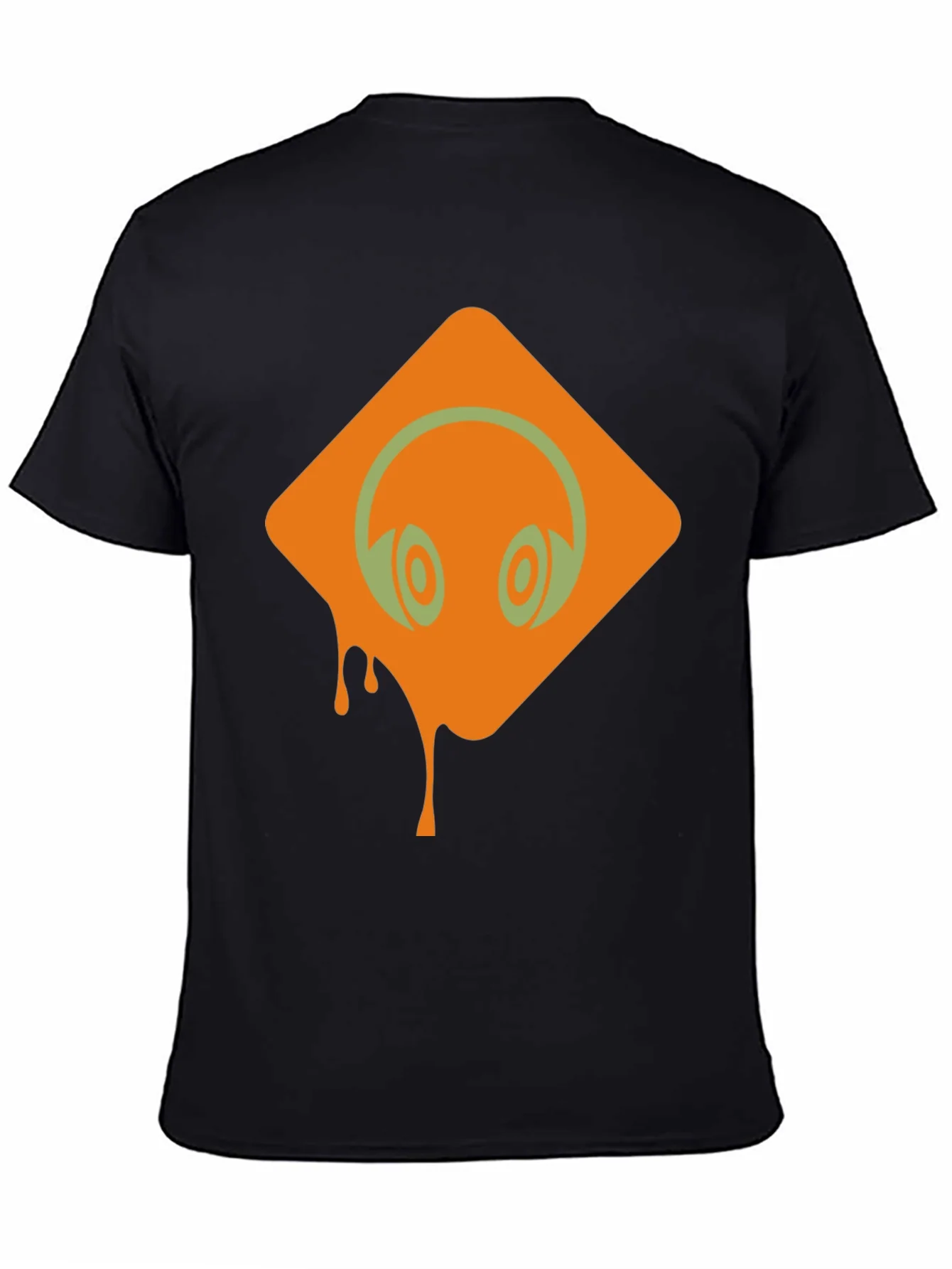 Rebbecca Headphones Graphic Black T-Shirt