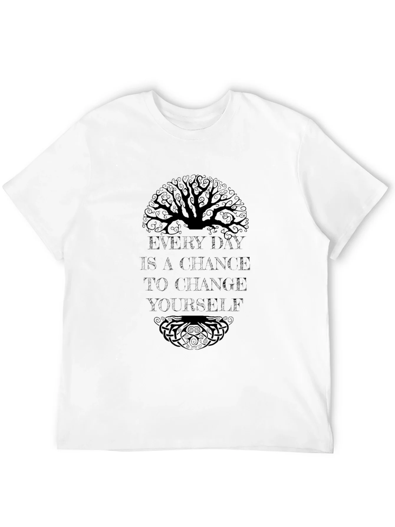 Camiseta Negra: Cada D¨ªa Una Oportunidad