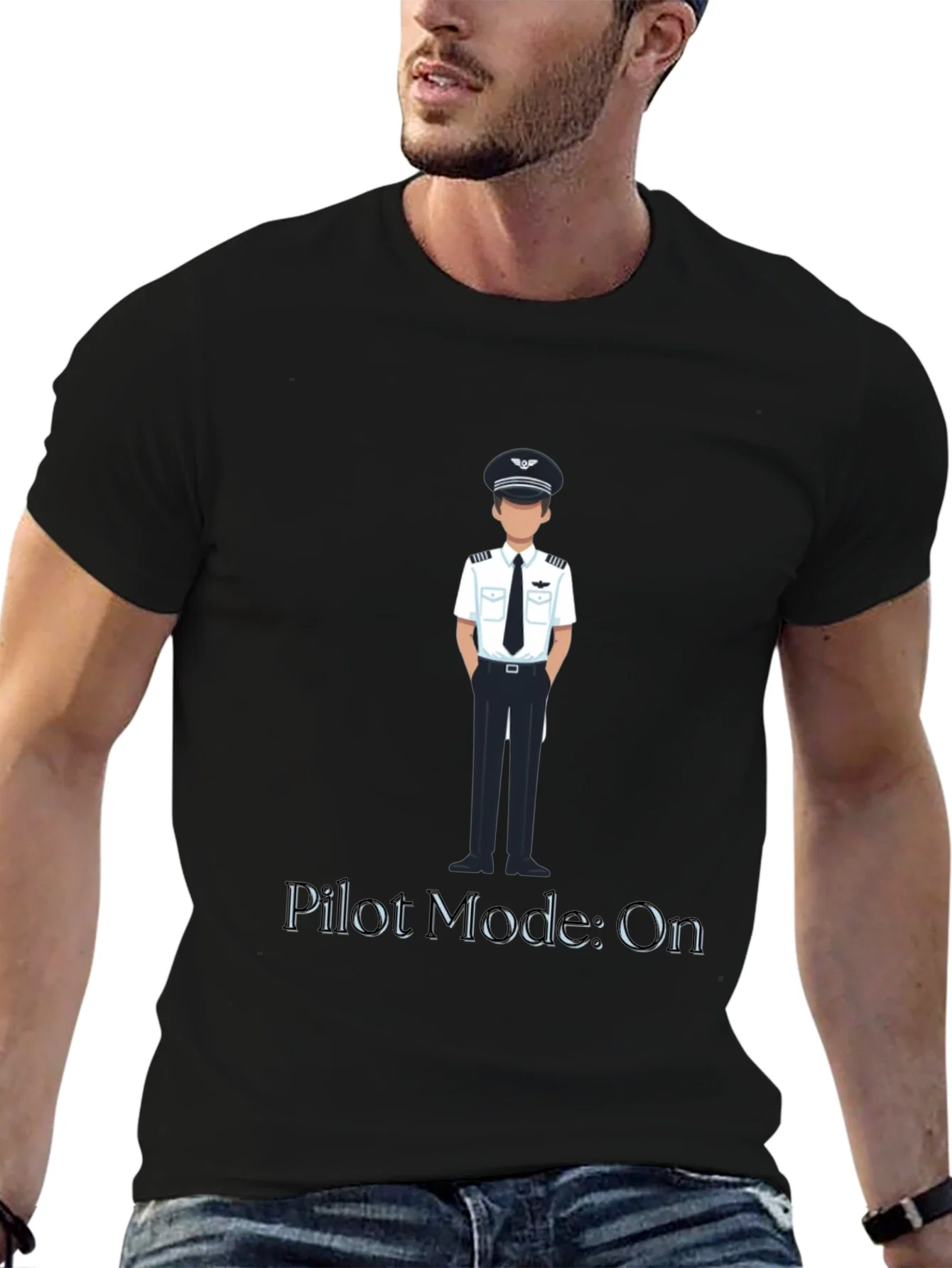 Rebbecca Pilot Mode: On T-Shirt