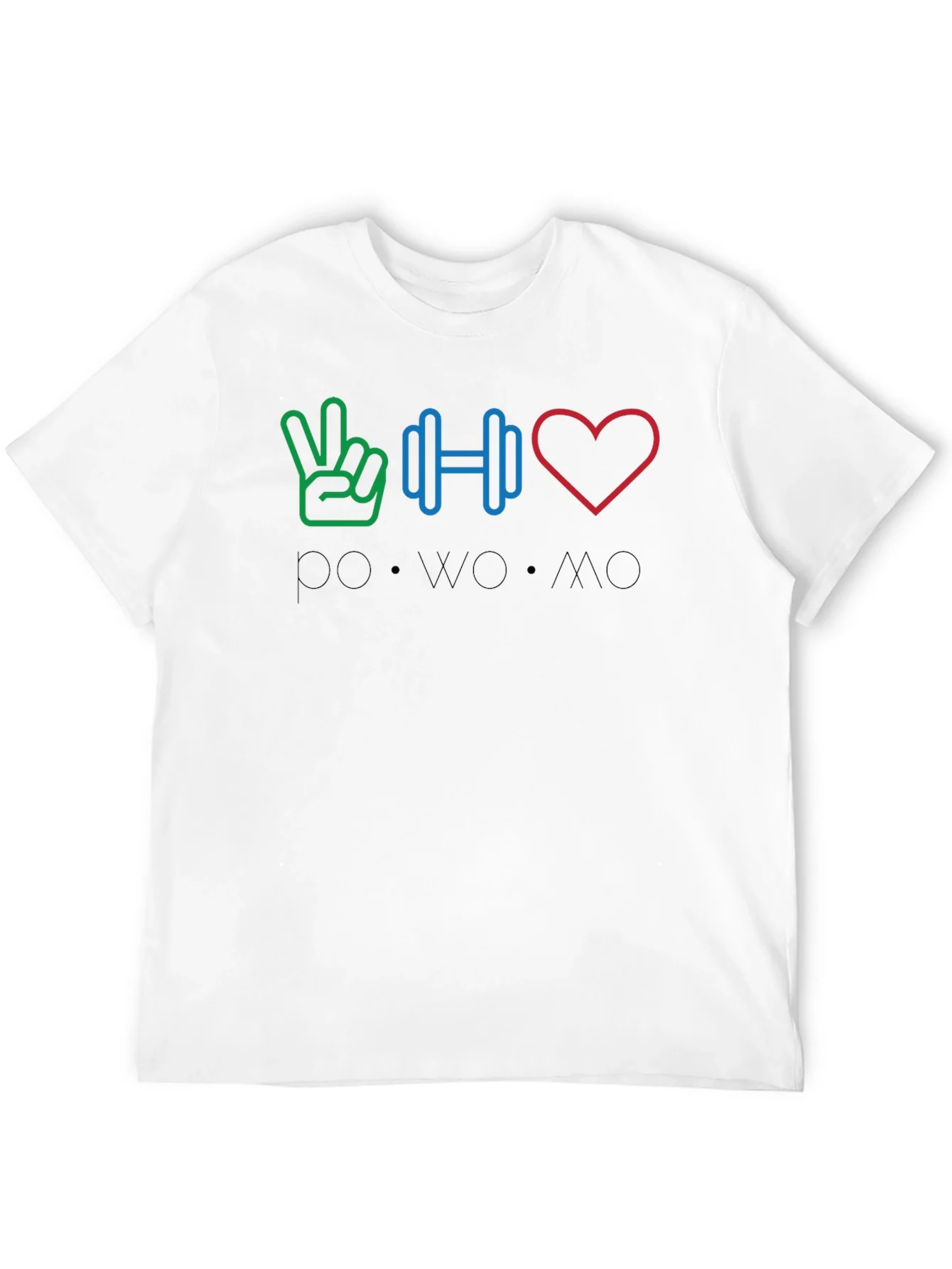 Rebbecca Peace Weights Love - POWOMO T-Shirt