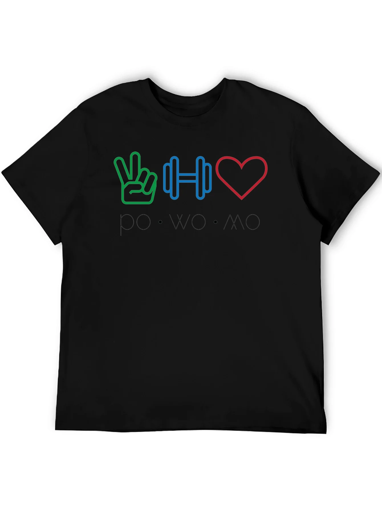 Rebbecca Peace Weights Love - POWOMO T-Shirt