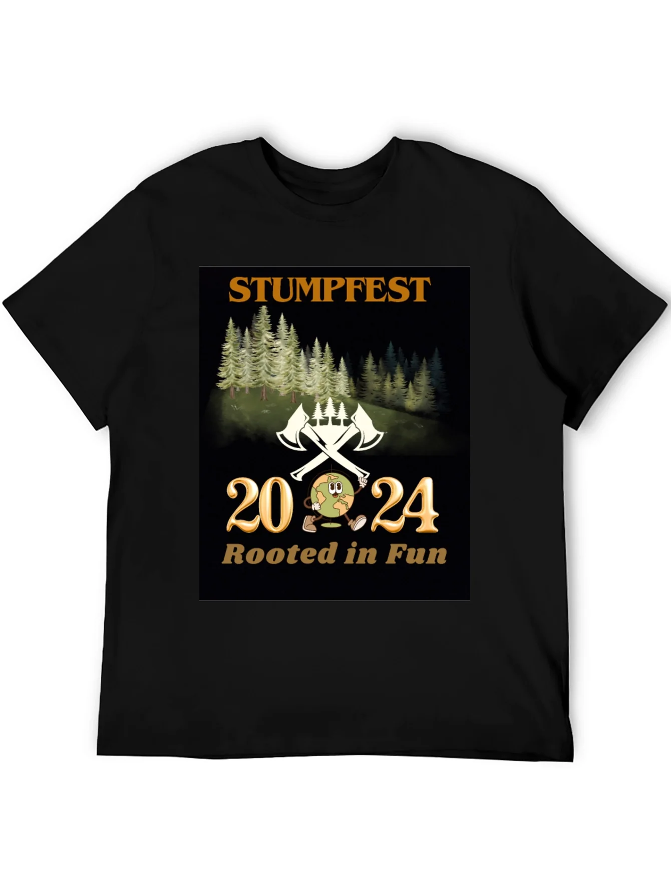 Rebbecca Stumpfest 2024 T-Shirt - Rooted in Fun!