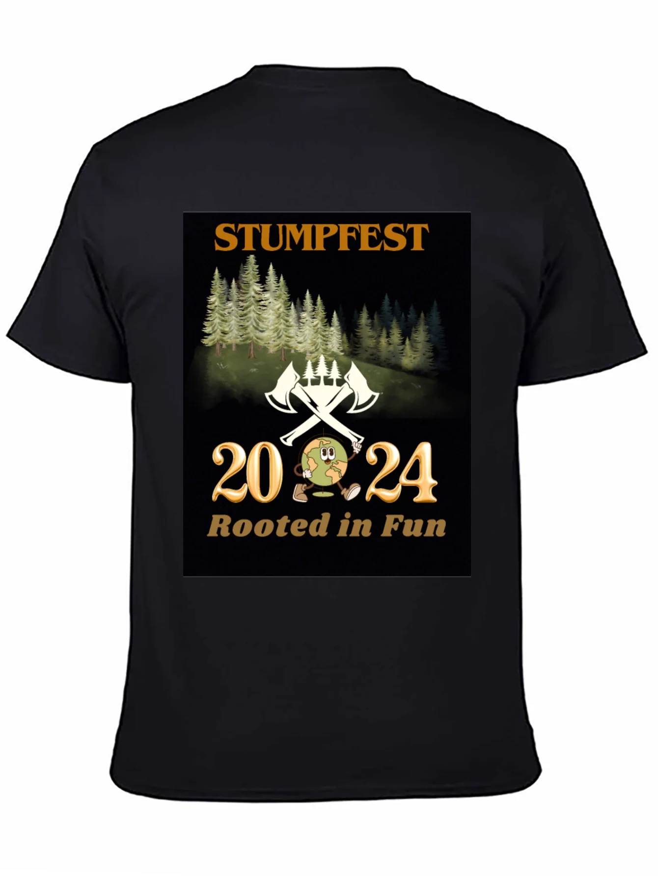 Rebbecca Stumpfest 2024 T-Shirt - Rooted in Fun!