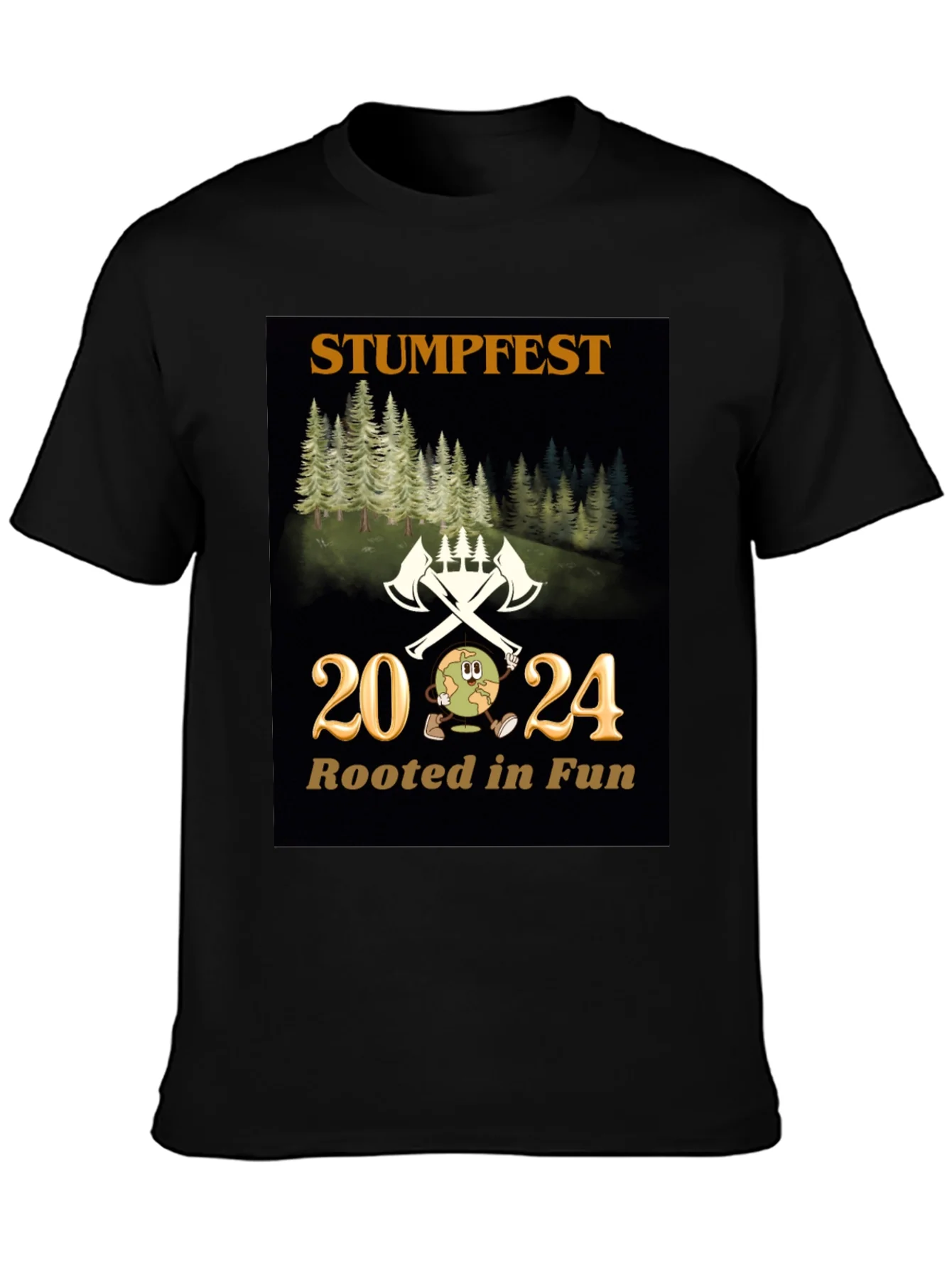 Rebbecca Stumpfest 2024 T-Shirt - Rooted in Fun!