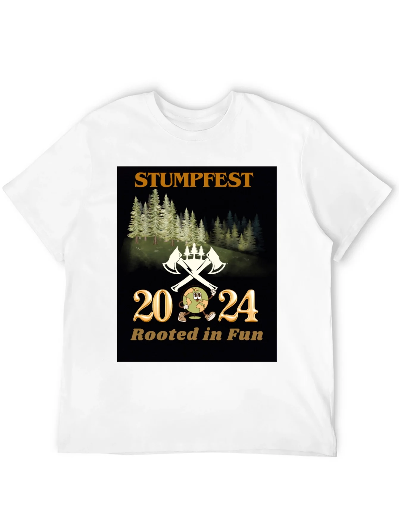 Rebbecca Stumpfest 2024 T-Shirt - Rooted in Fun!