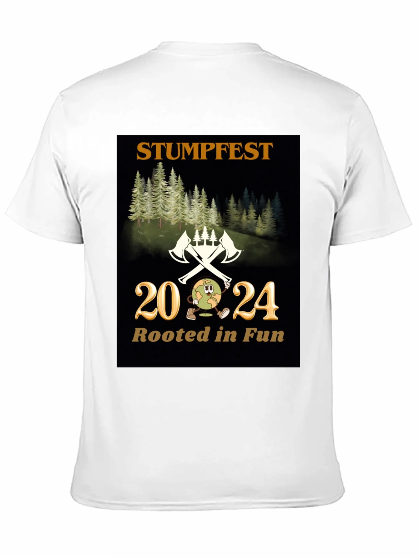 Rebbecca Stumpfest 2024 T-Shirt - Rooted in Fun!