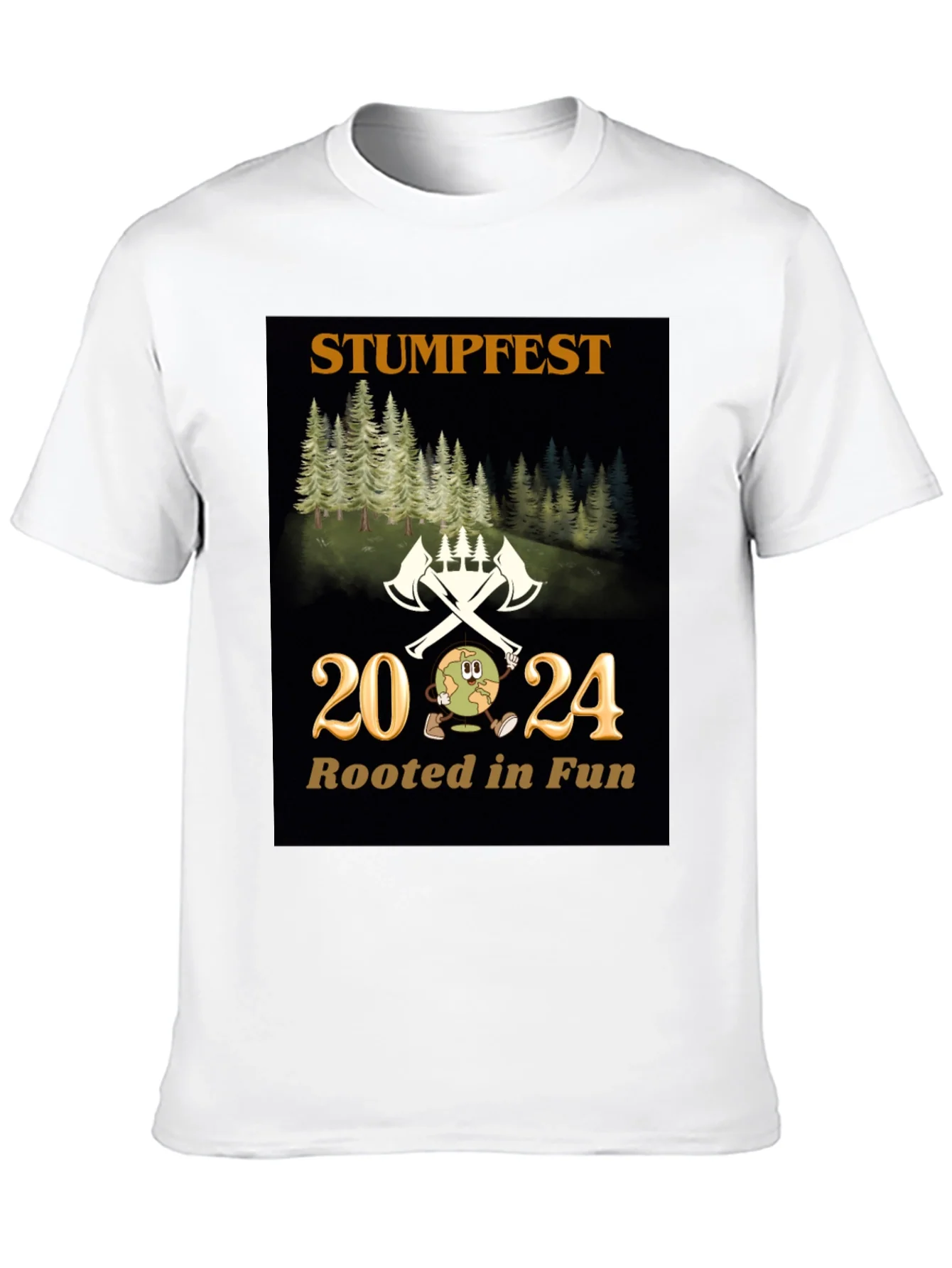 Rebbecca Stumpfest 2024 T-Shirt - Rooted in Fun!