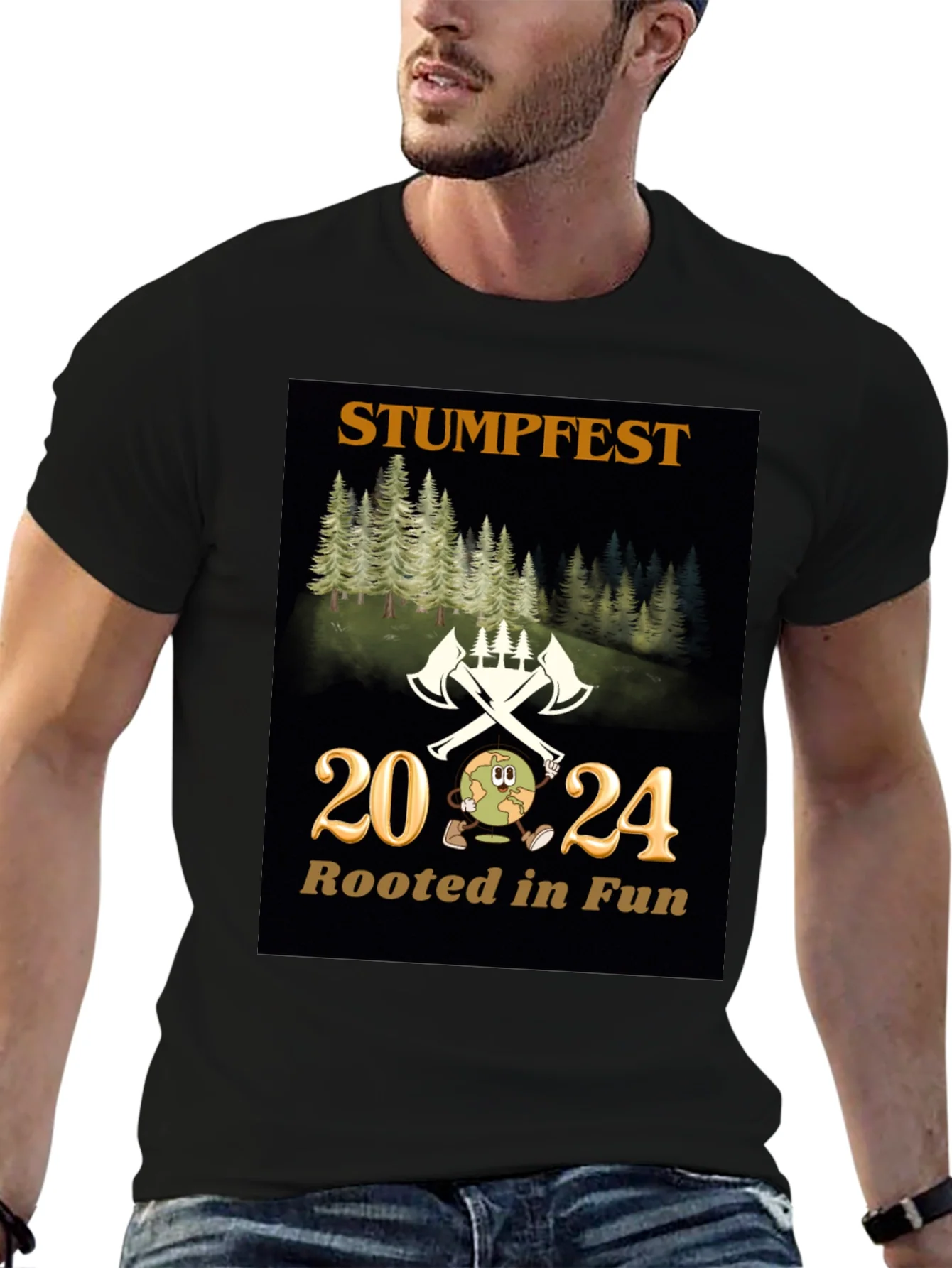 Rebbecca Stumpfest 2024 T-Shirt - Rooted in Fun!