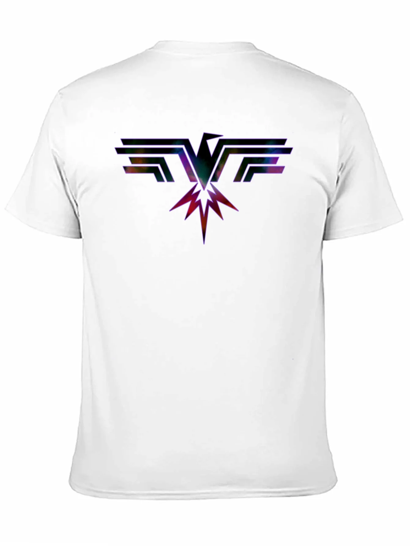 Rebbecca Retro Rock Eagle Graphic Black T-Shirt