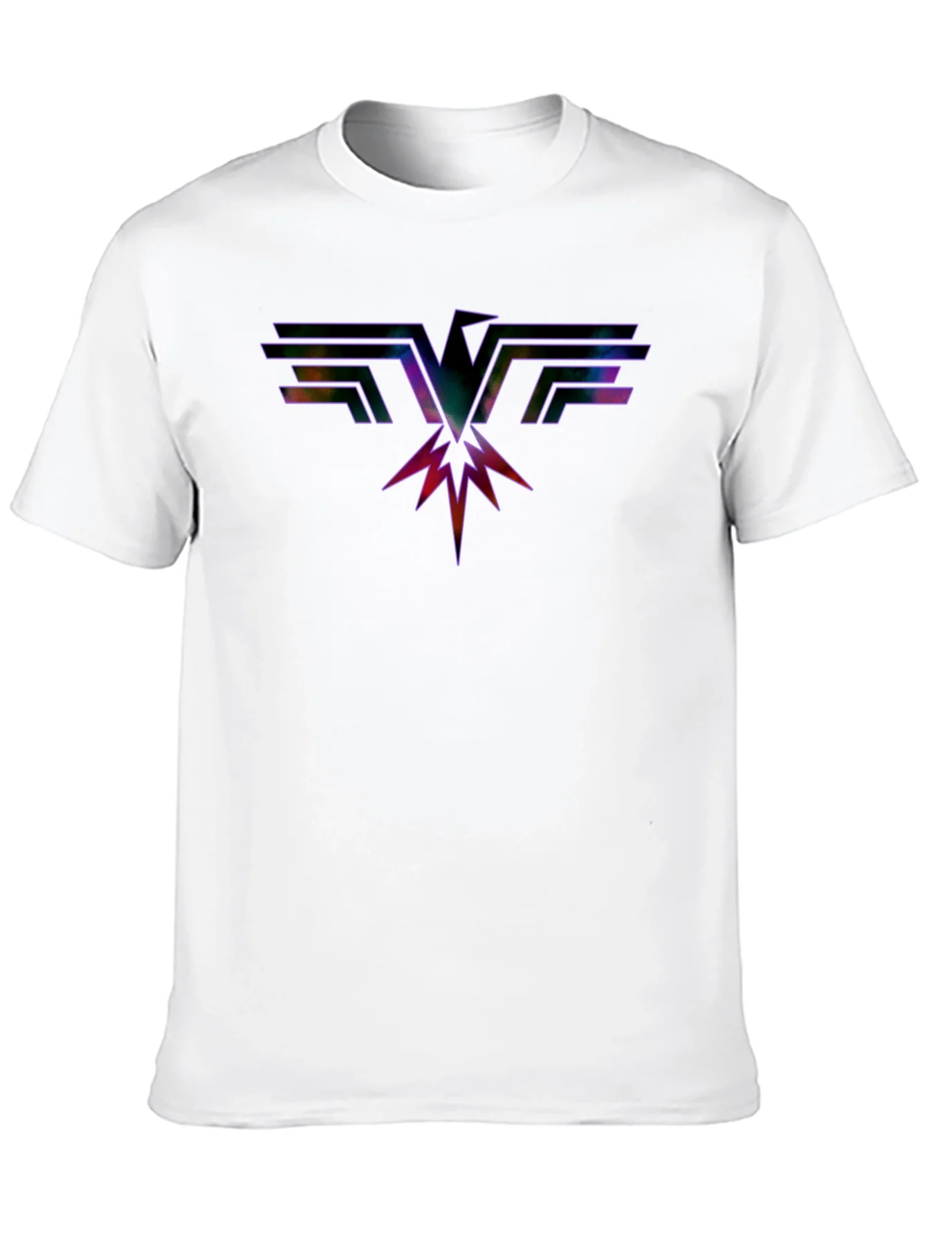 Rebbecca Retro Rock Eagle Graphic Black T-Shirt