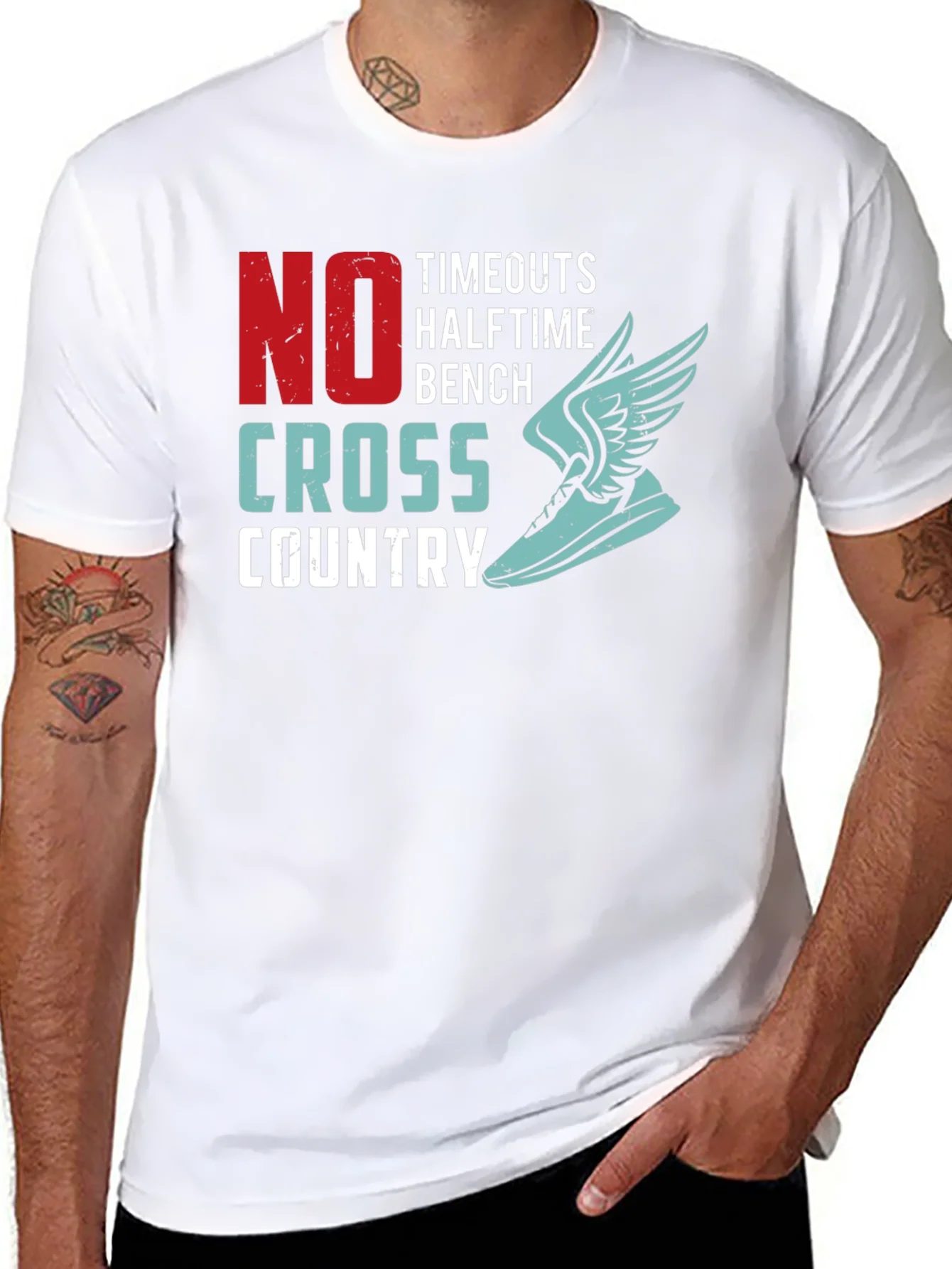 Rebbecca Cross Country Runner T-Shirt - No Timeouts