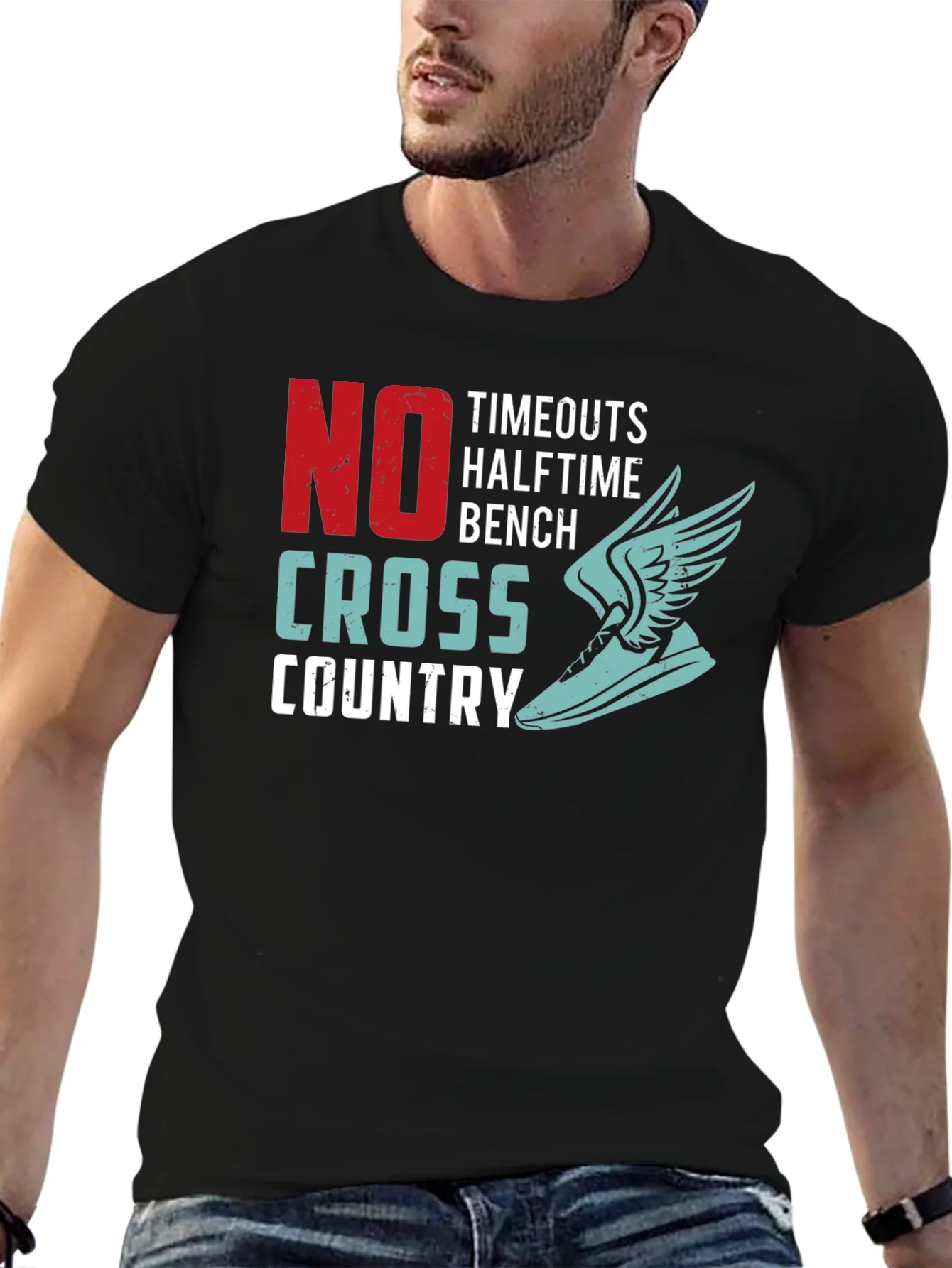 Rebbecca Cross Country Runner T-Shirt - No Timeouts