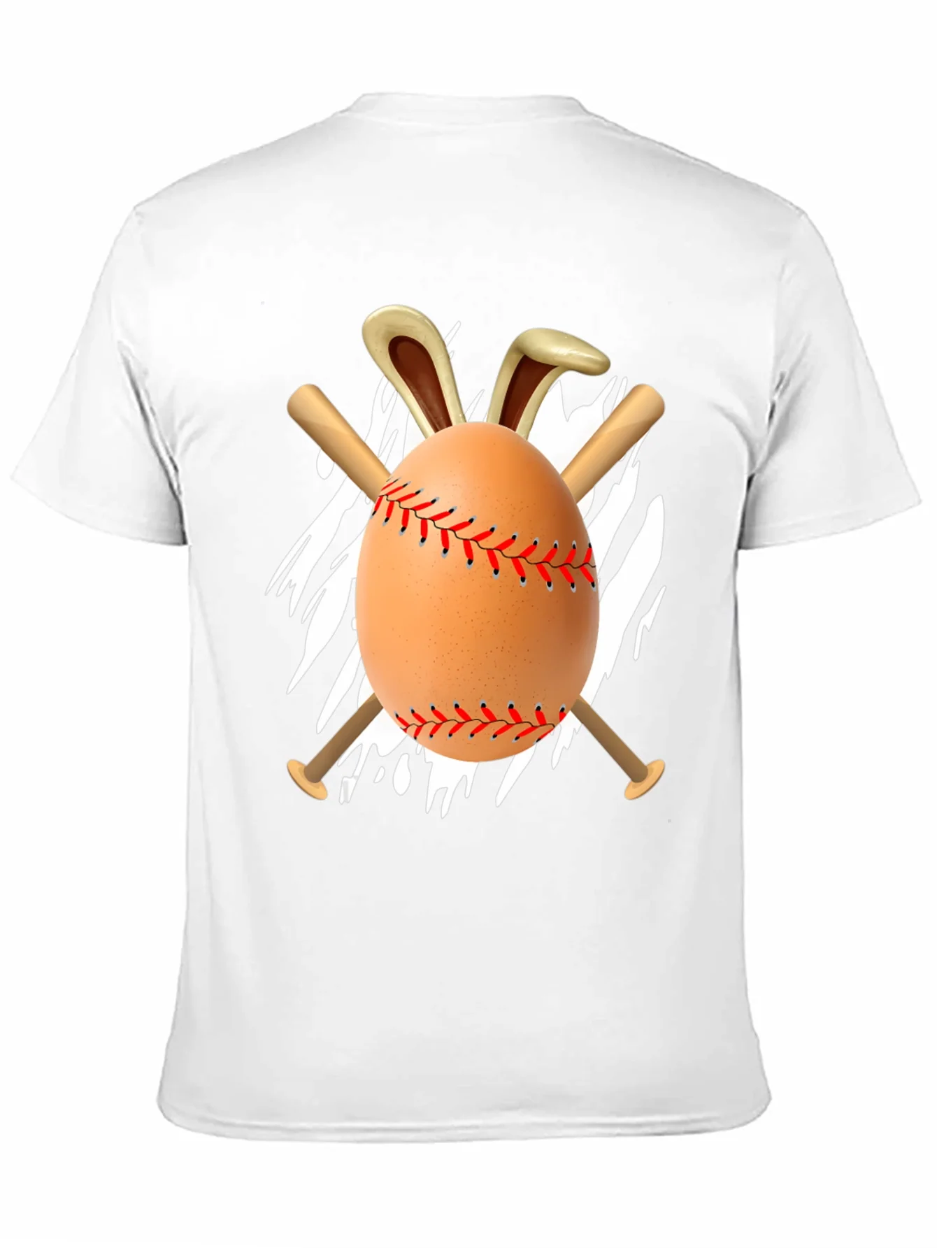 Rebbecca Easter Baseball Egg Bunny T-Shirt