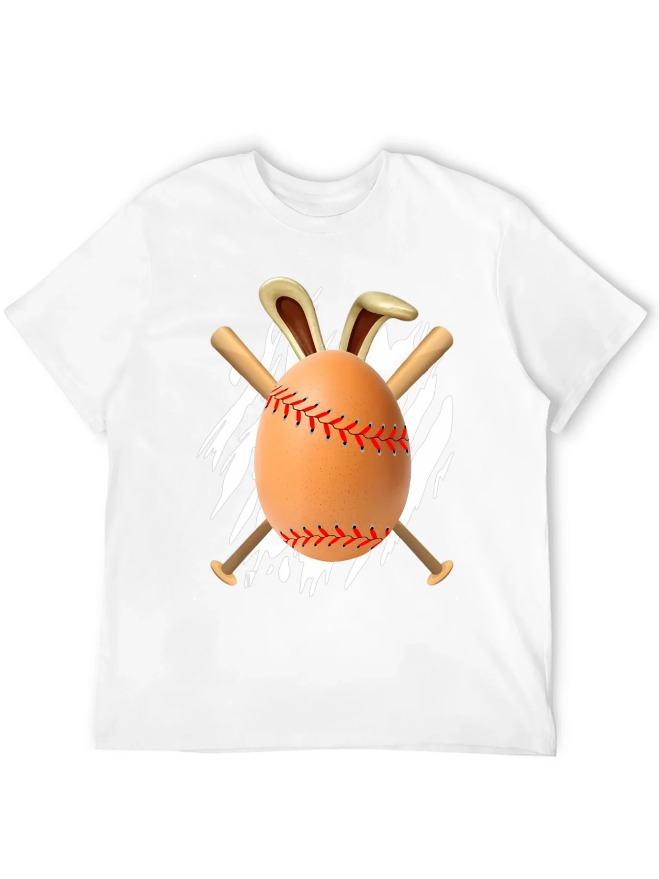 Rebbecca Easter Baseball Egg Bunny T-Shirt
