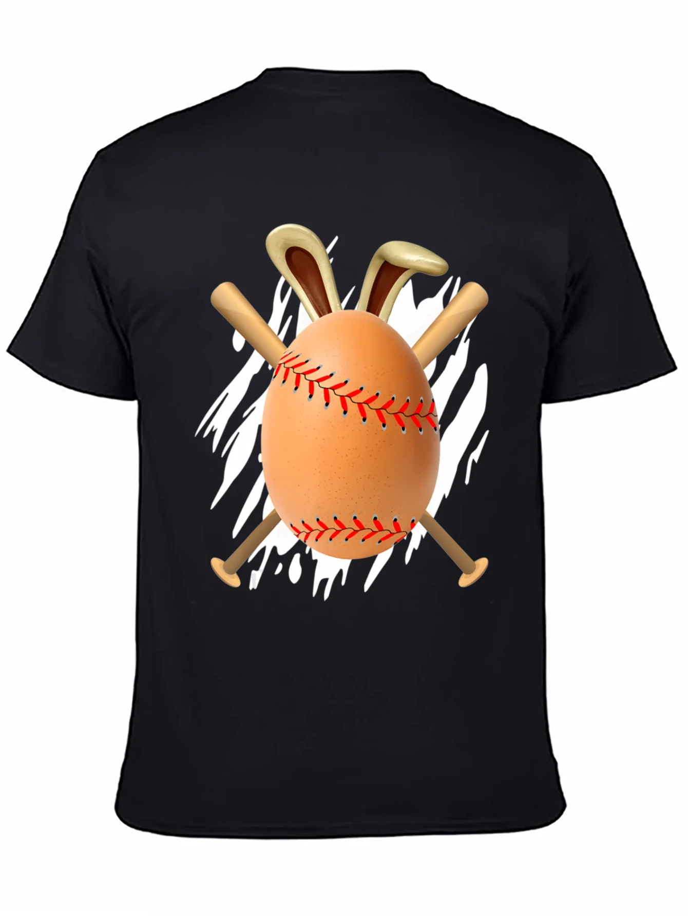 Rebbecca Easter Baseball Egg Bunny T-Shirt