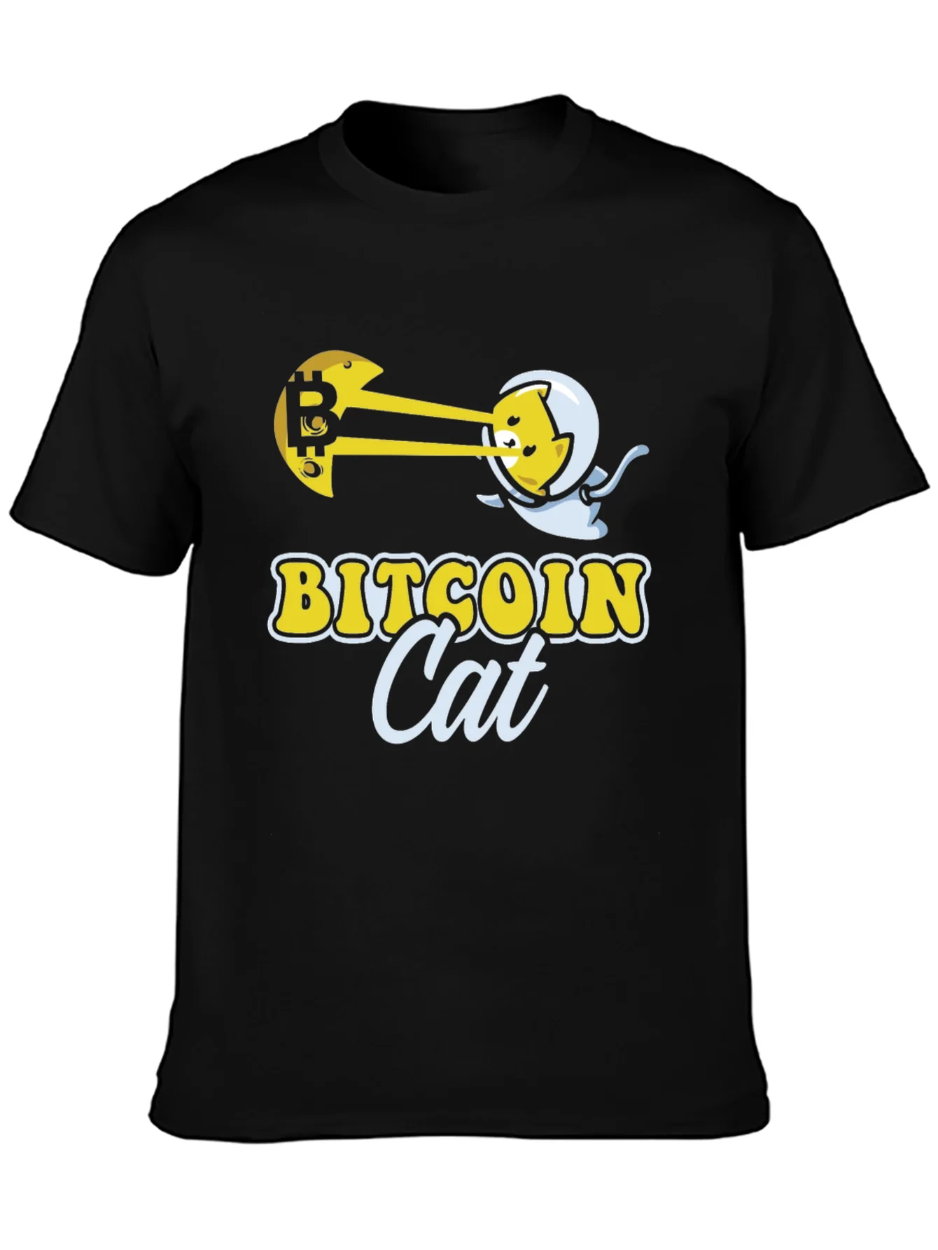 Rebbecca Bitcoin Cat T-Shirt - Crypto Lover Tee