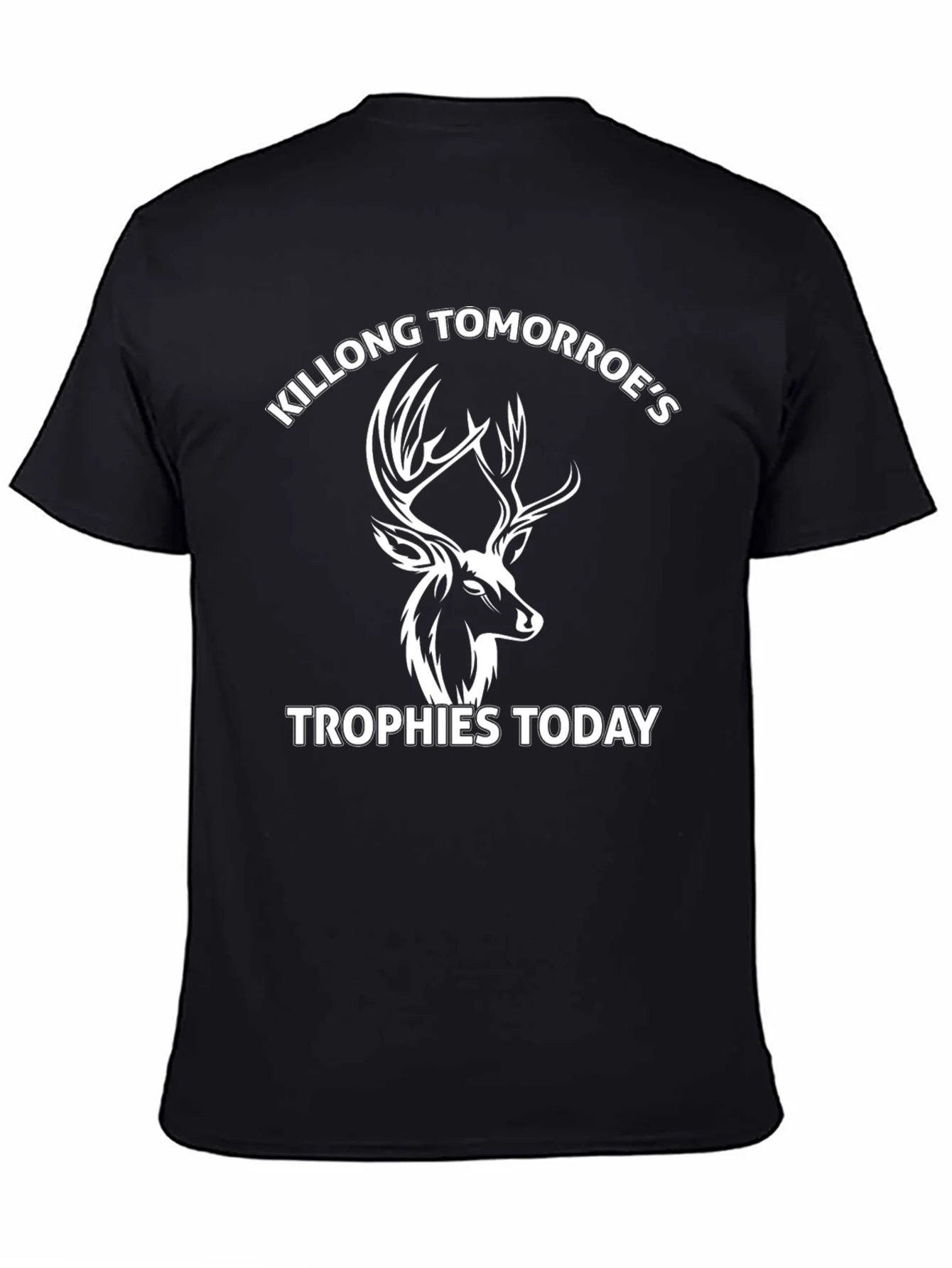 Camiseta Negra Killong Tomorroes Trophies Today