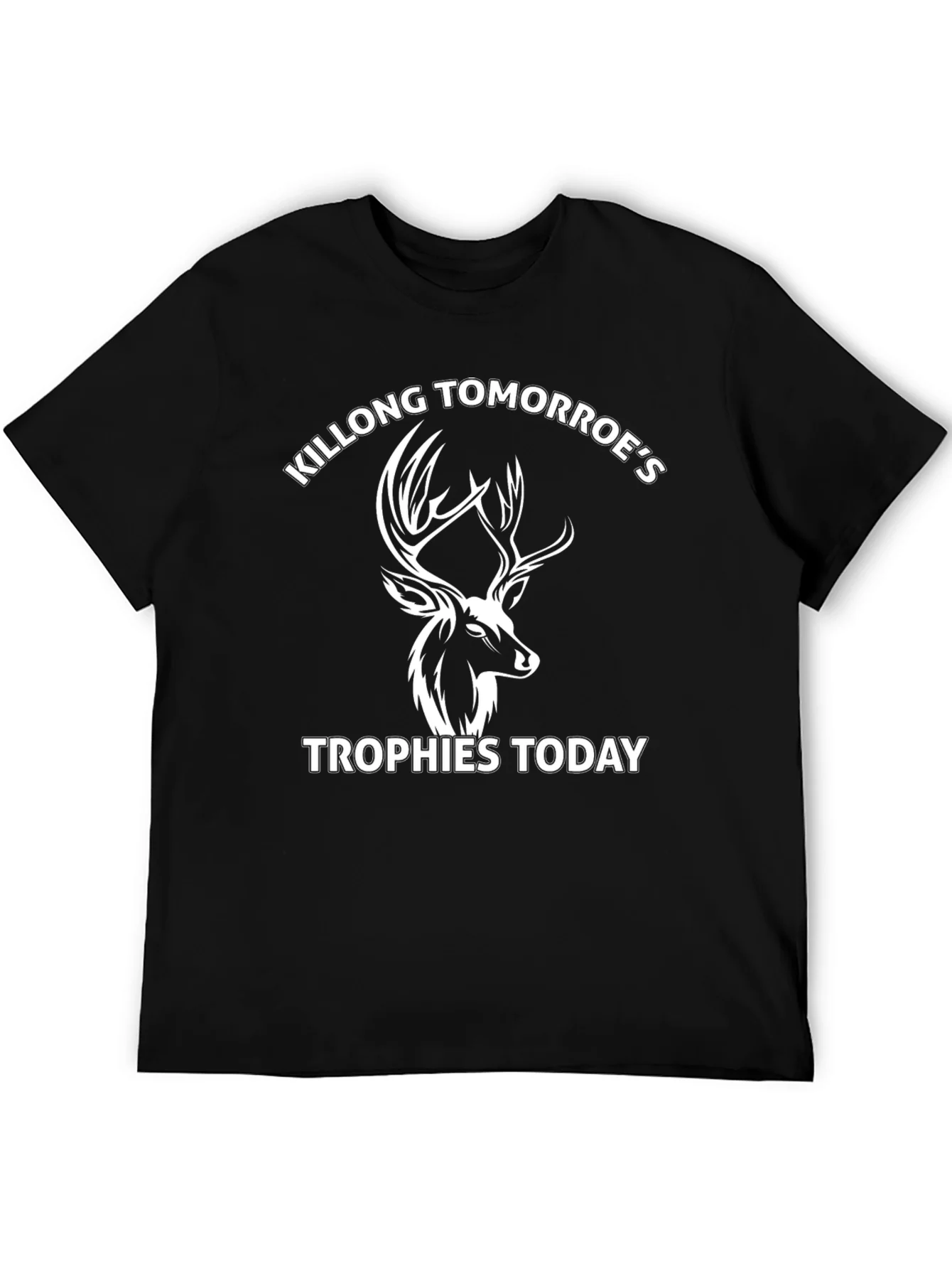 Camiseta Negra Killong Tomorroes Trophies Today