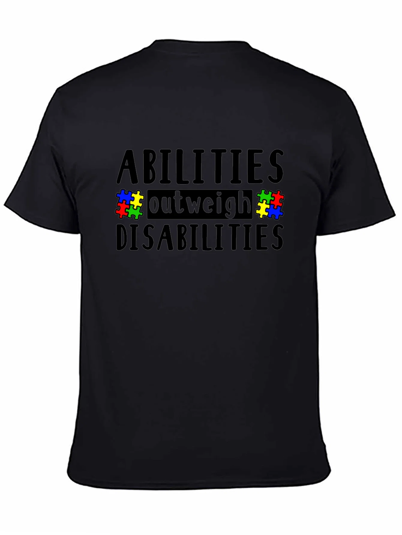 Rebbecca Abilities Outweigh Disabilities Awareness Tee