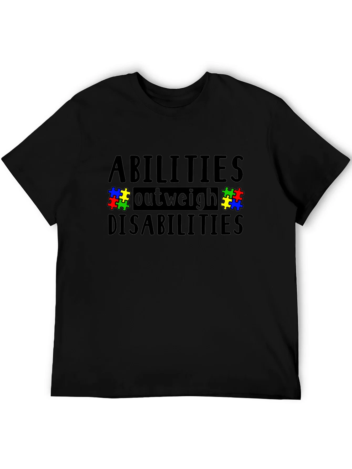 Rebbecca Abilities Outweigh Disabilities Awareness Tee