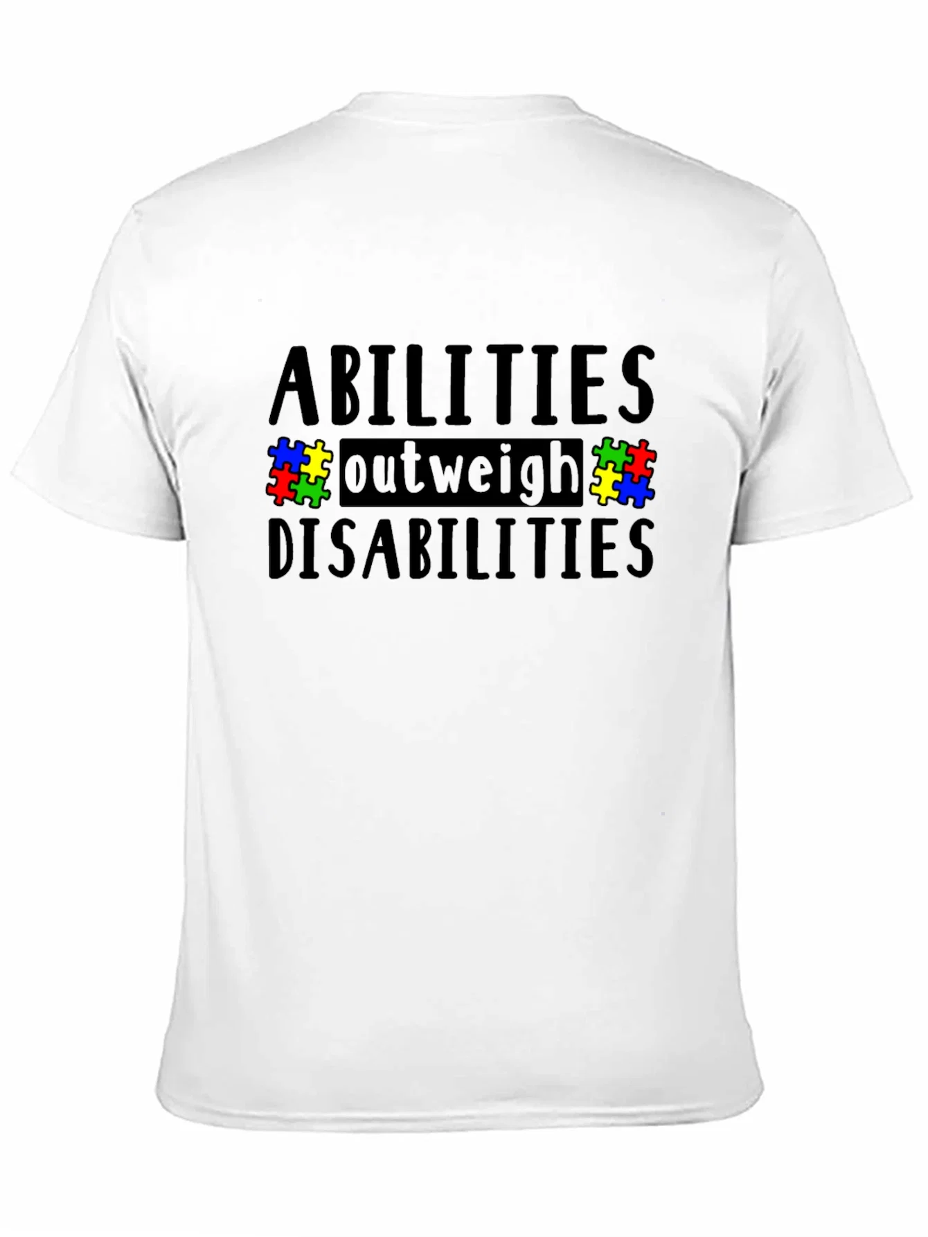Rebbecca Abilities Outweigh Disabilities Awareness Tee