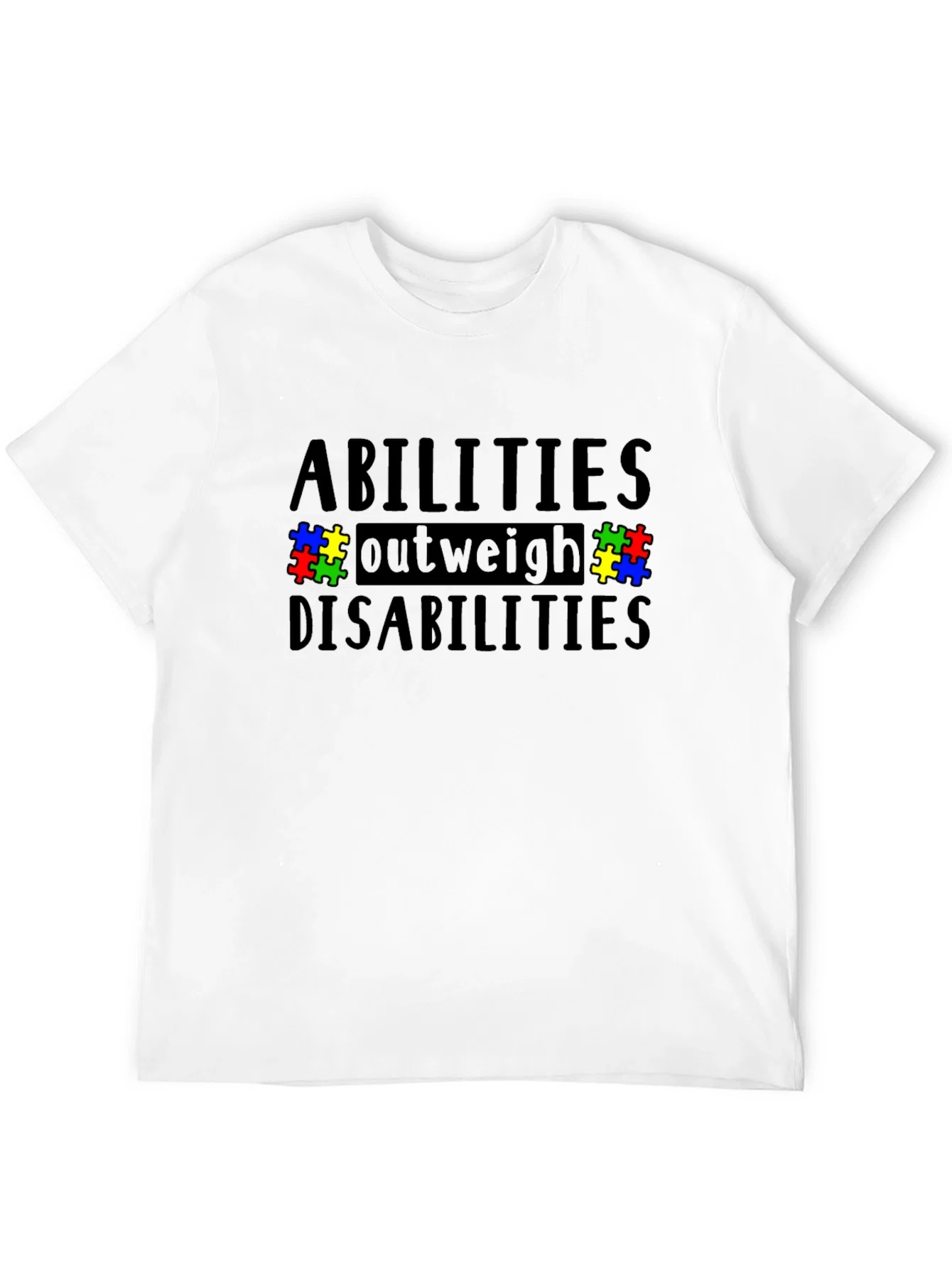 Rebbecca Abilities Outweigh Disabilities Awareness Tee