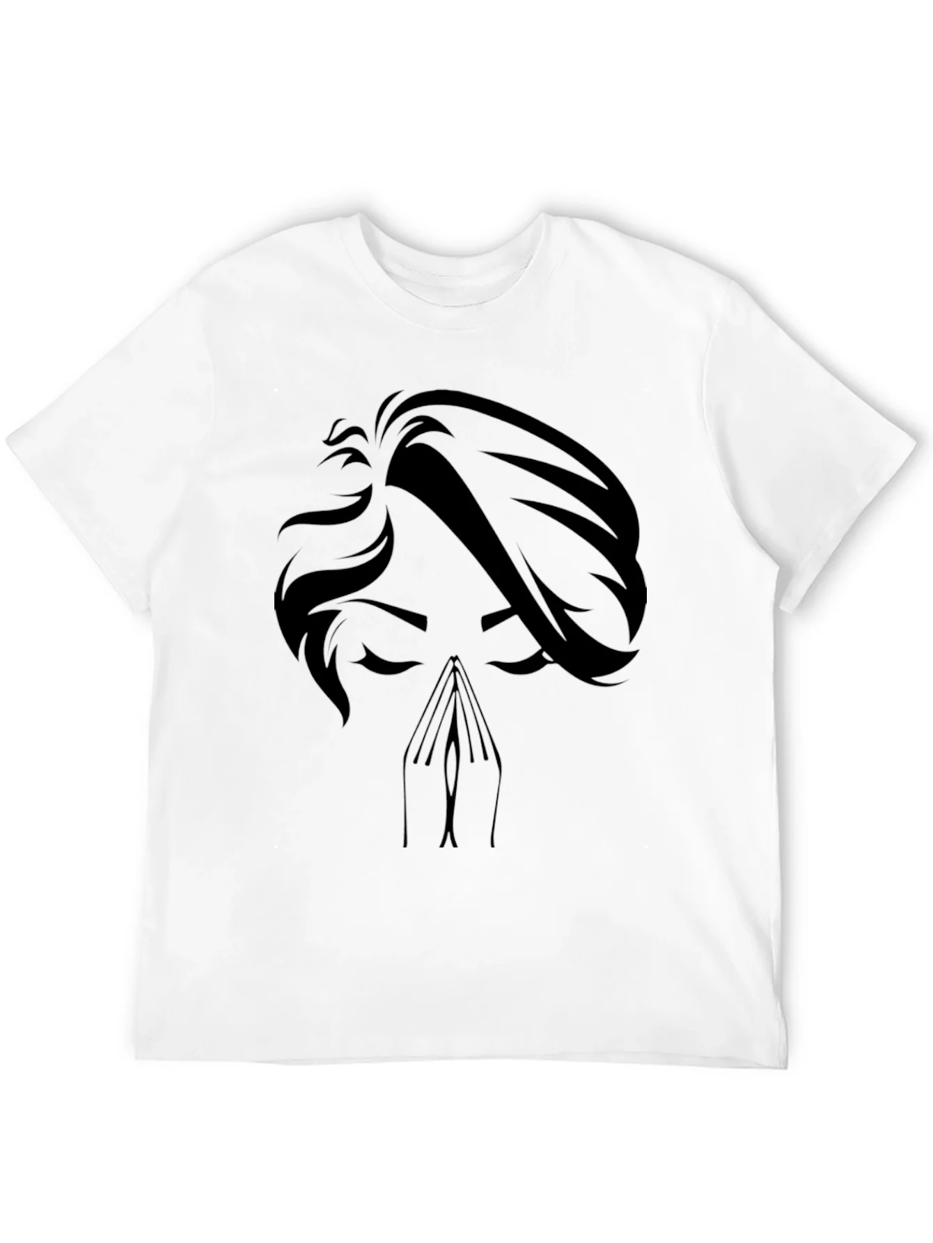 Rebbecca Praying Silhouette Graphic Tee