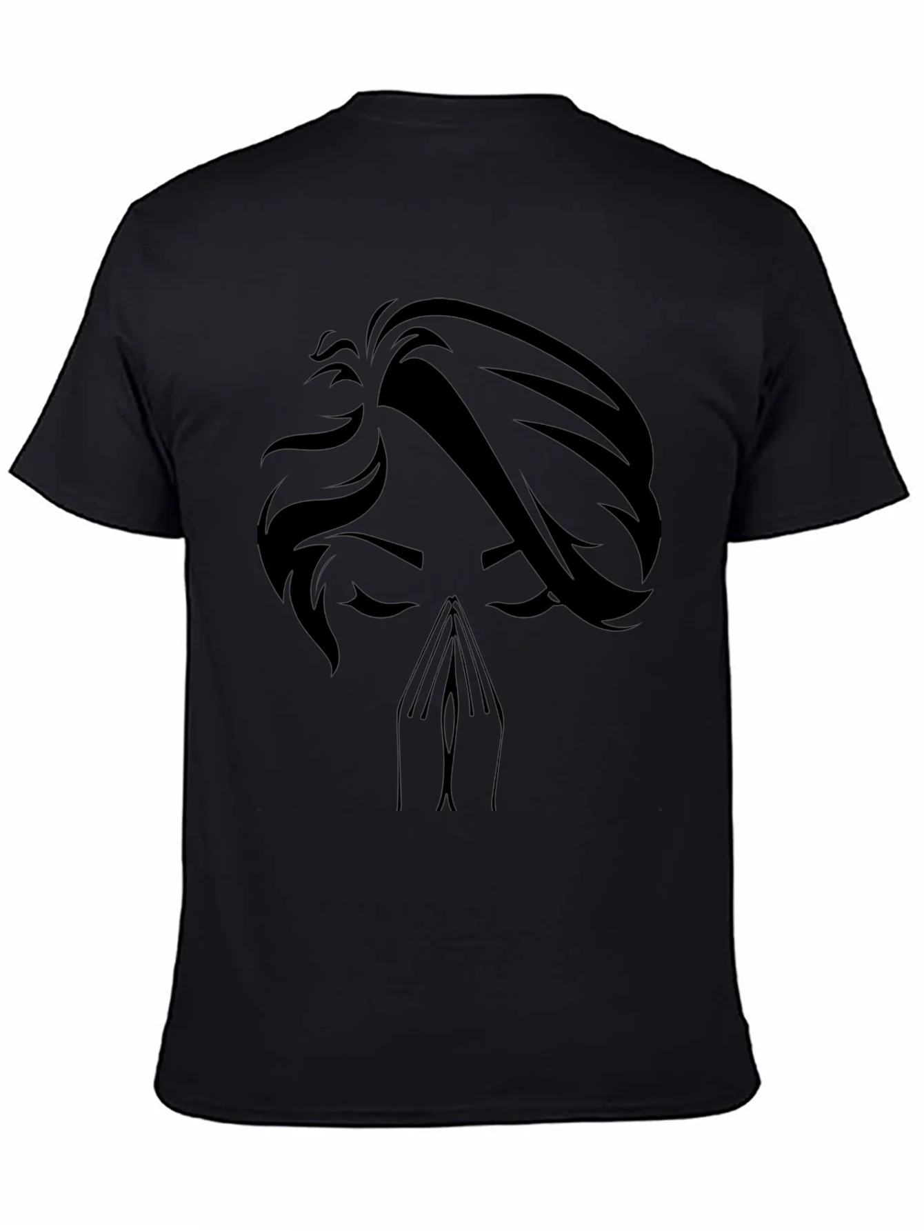 Rebbecca Praying Silhouette Graphic Tee