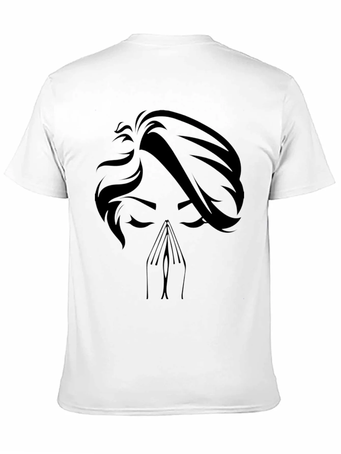 Rebbecca Praying Silhouette Graphic Tee