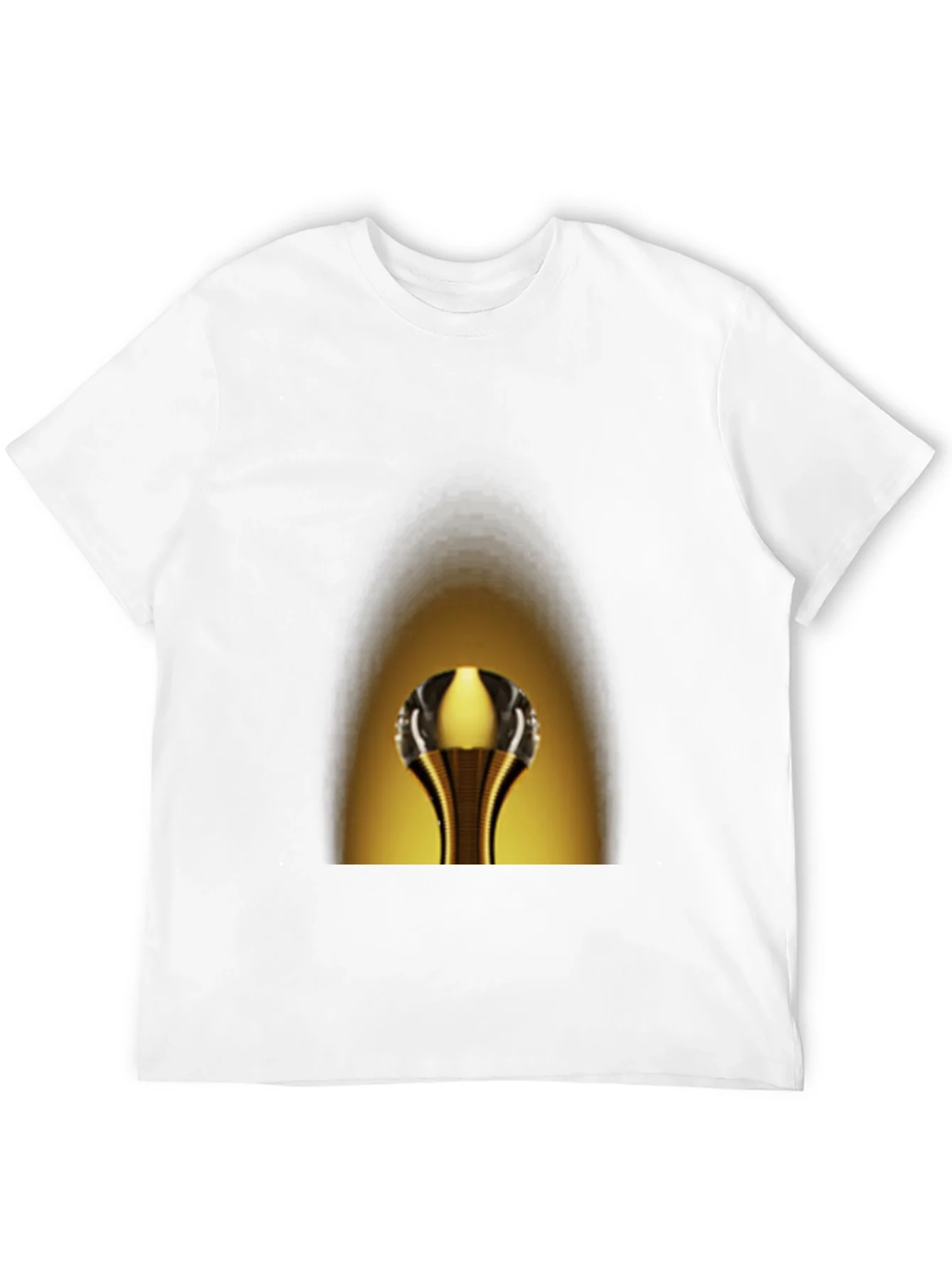 Rebbecca Golden Cobra Tee - Unique Graphic Print T-Shirt
