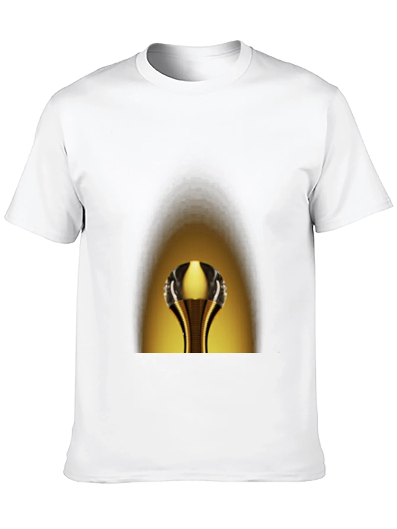 Rebbecca Golden Cobra Tee - Unique Graphic Print T-Shirt