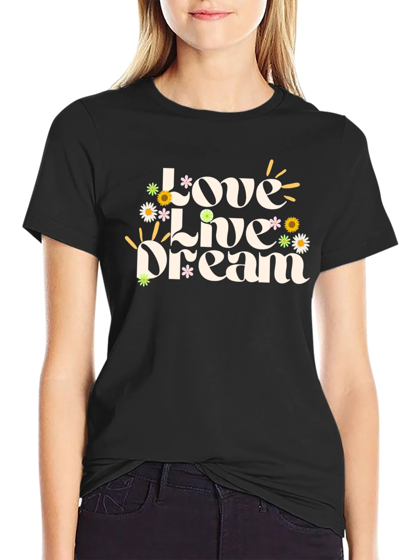 Rebbecca Love Live Dream Graphic T-Shirt