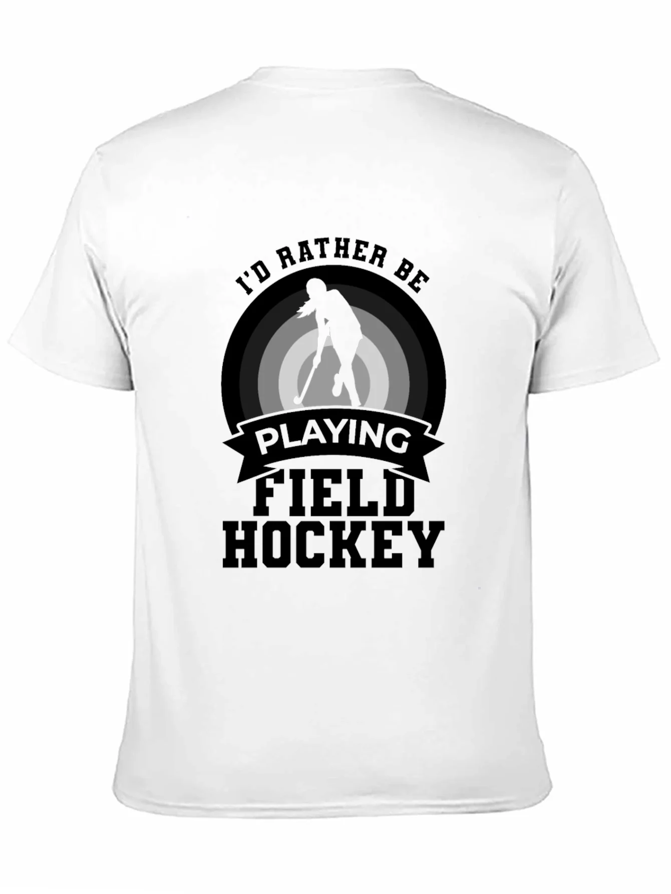 Rebbecca Field Hockey T-Shirt - Id Rather Be Playing
