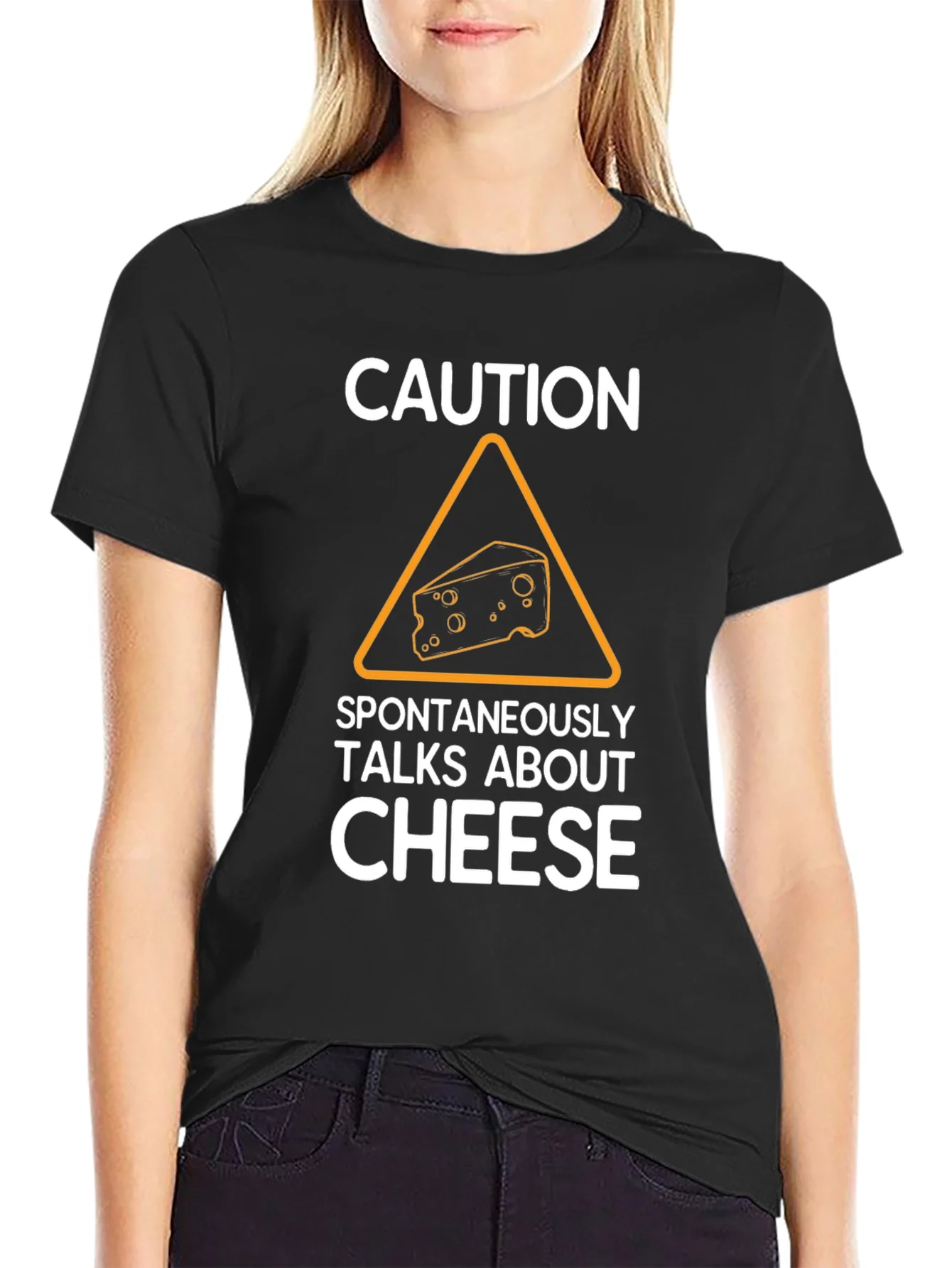 Rebbecca Caution Spontaneously Talks About Cheese T-Shirt